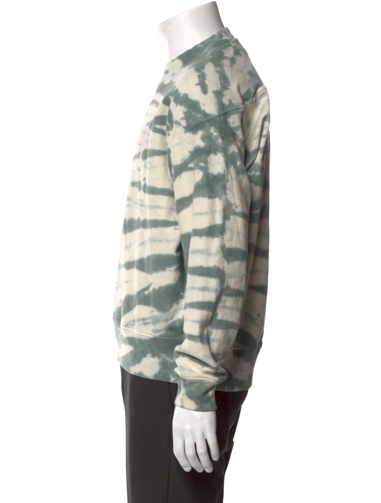 Proenza Schouler Tie-Dye Print Crew Neck Sweatshirt