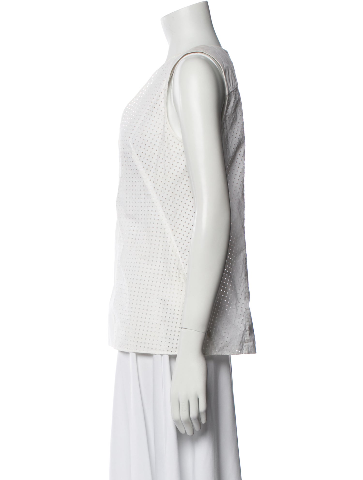 Proenza Schouler V-Neck Sleeveless Top