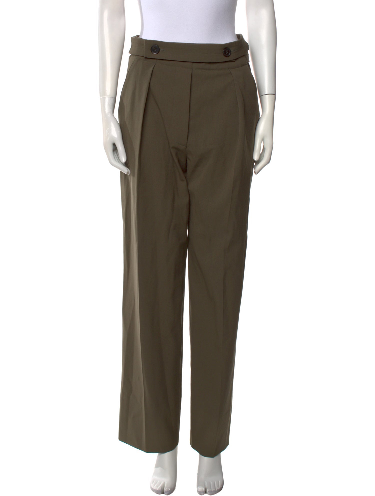 Proenza Schouler Virgin Wool Wide Leg Pants