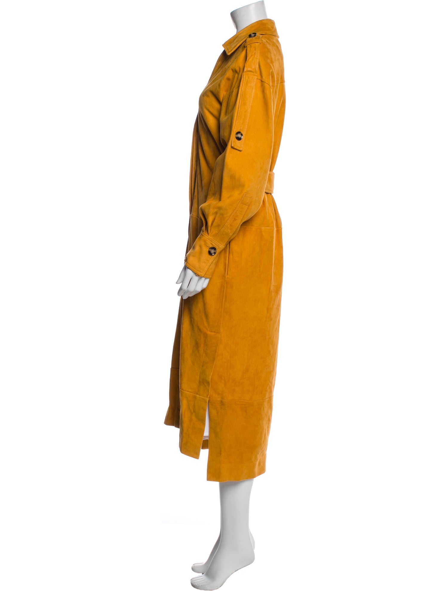 Proenza Schouler Suede Coat
