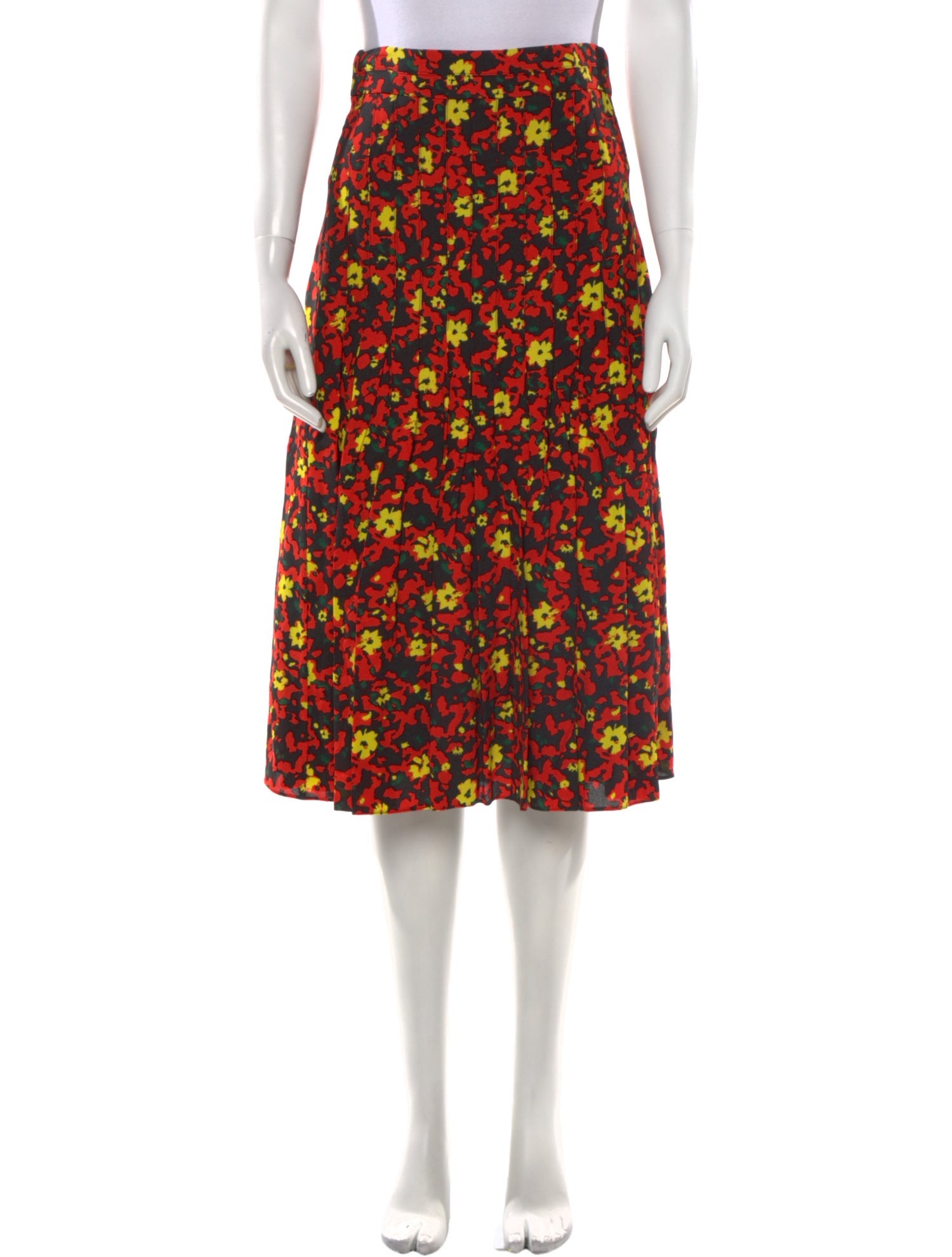 Proenza Schouler Floral Print Midi Length Skirt w/ Tags