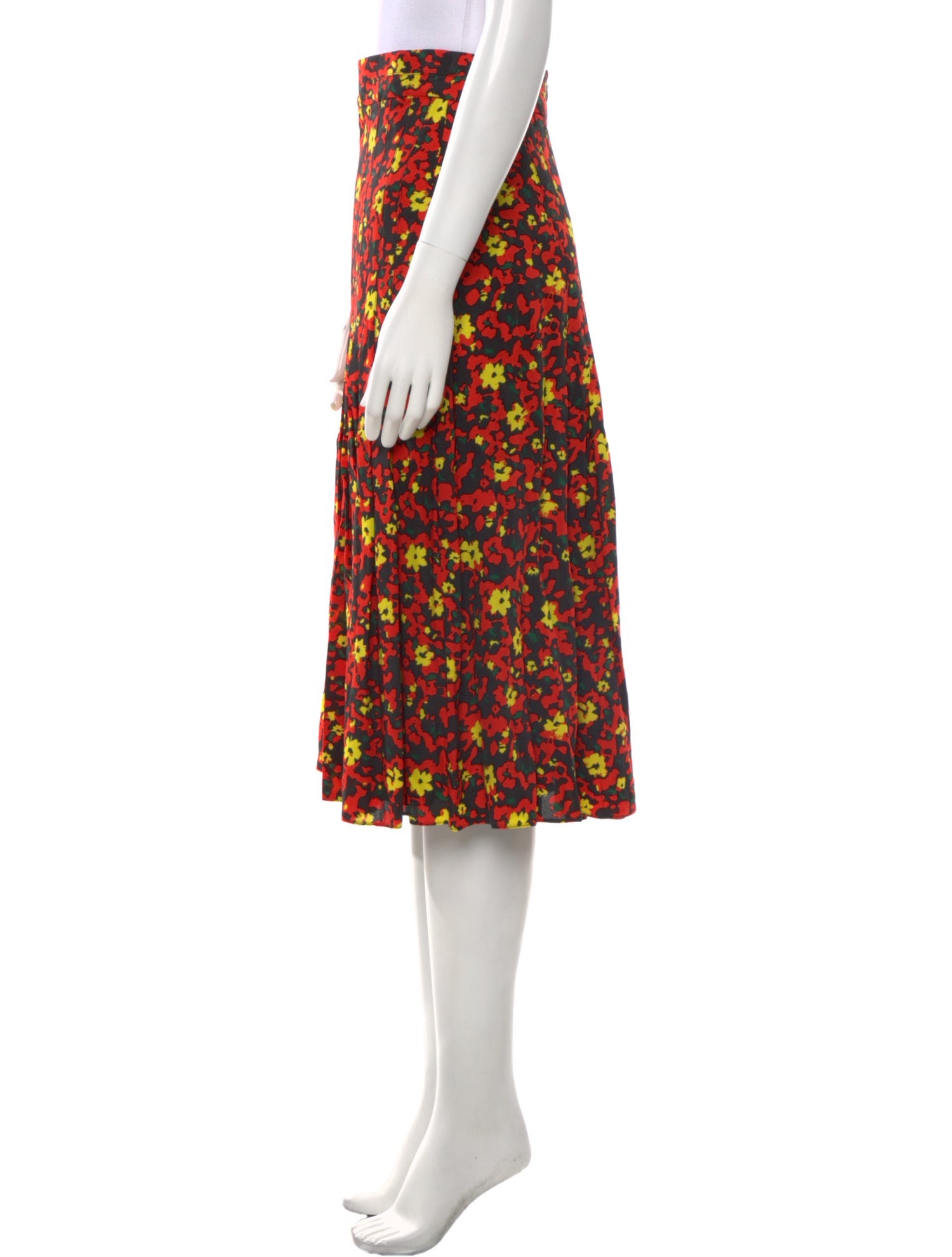 Proenza Schouler Floral Print Midi Length Skirt w/ Tags