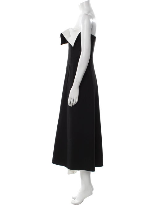 Proenza Schouler Strapless Midi Length Dress