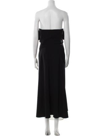 Proenza Schouler Strapless Midi Length Dress