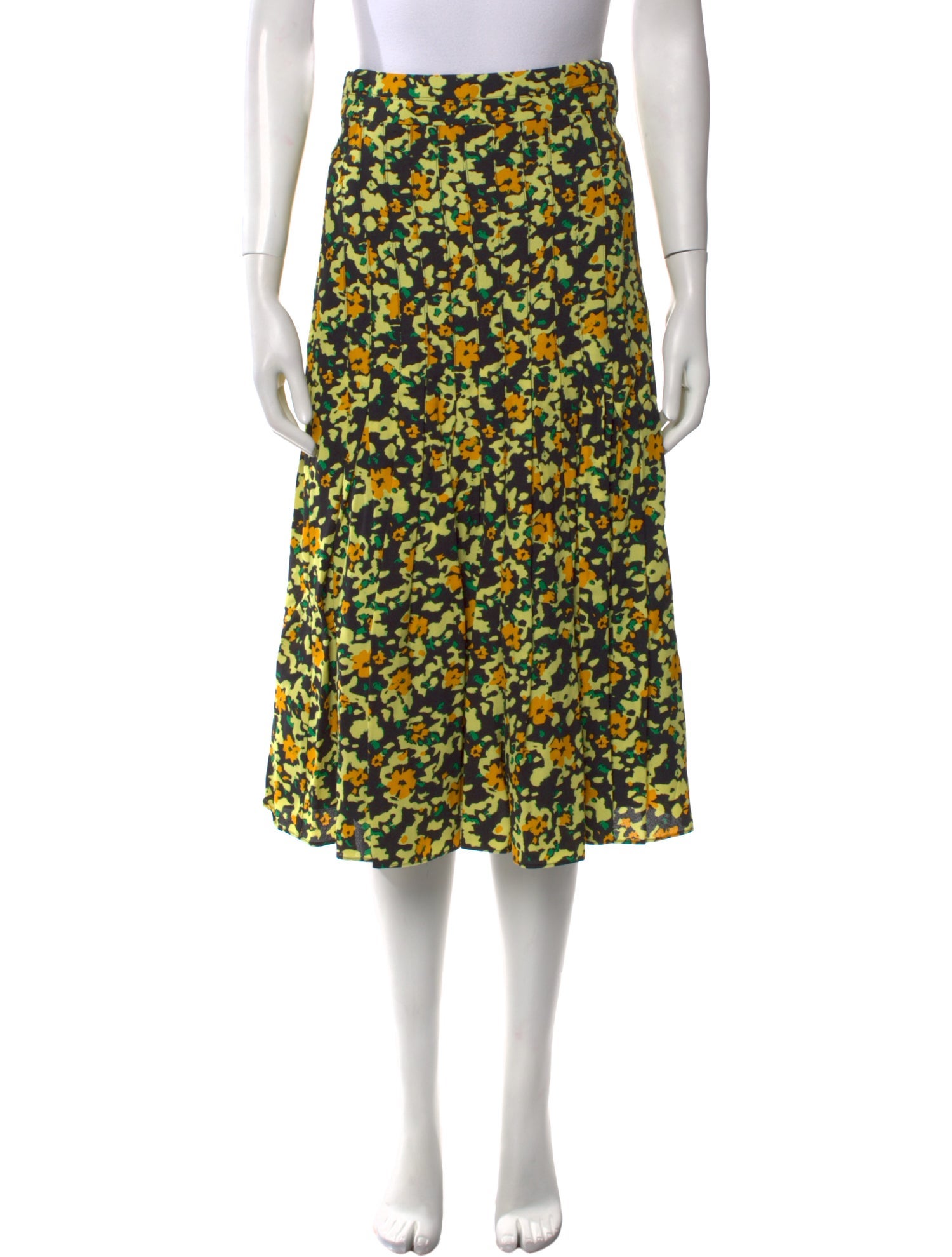 Proenza Schouler Floral Print Midi Length Skirt w/ Tags