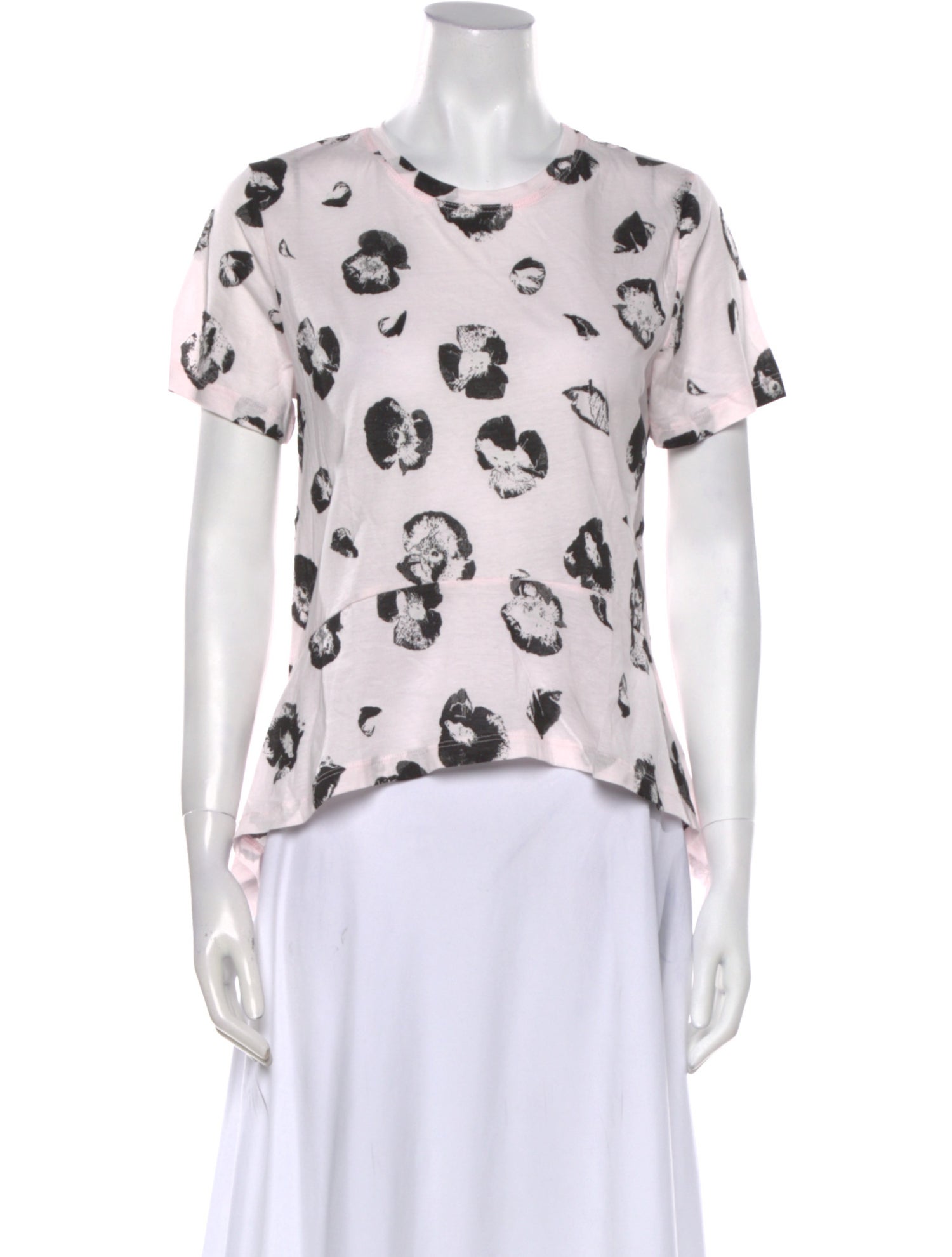 Proenza Schouler Printed Crew Neck T-Shirt