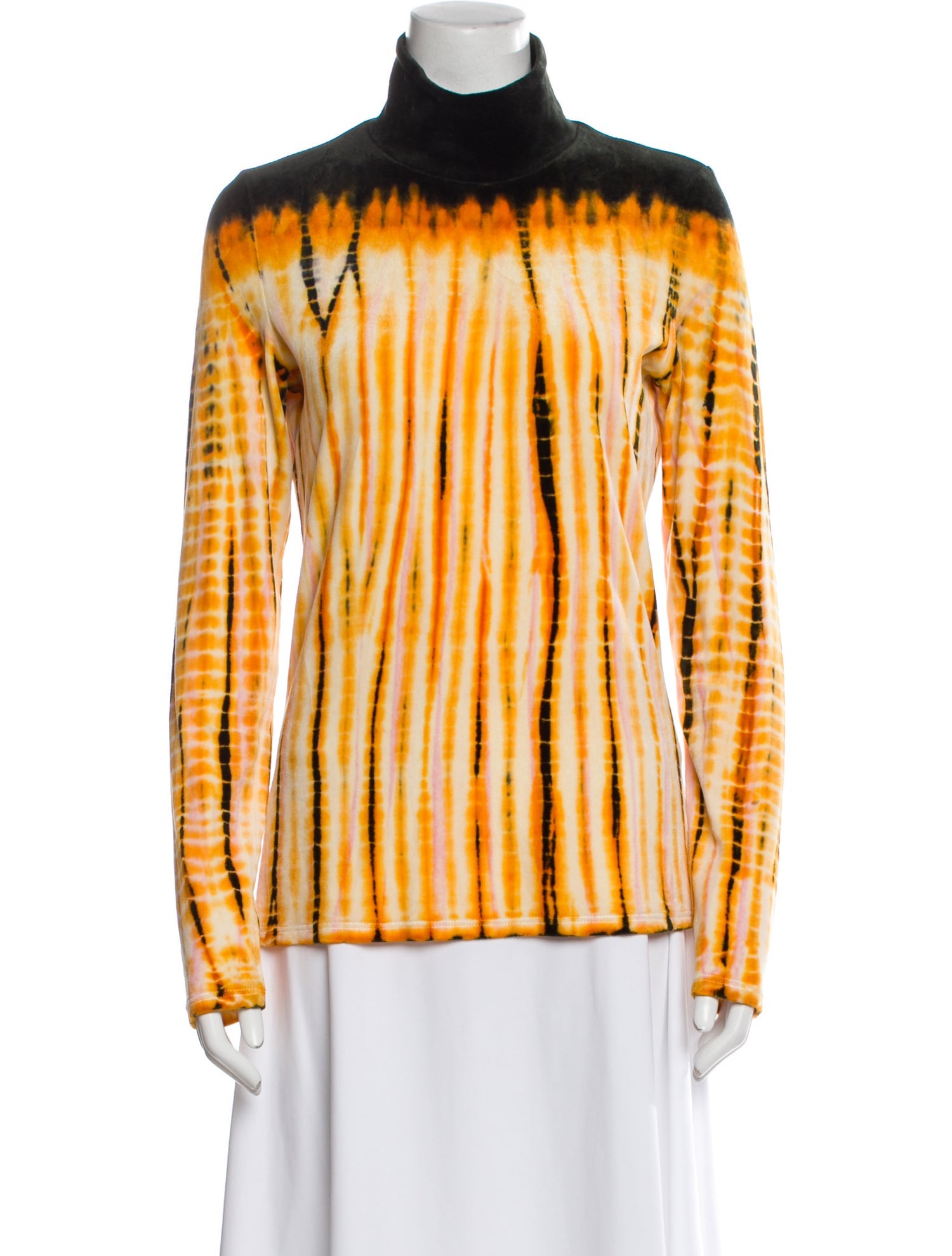 Proenza Schouler Striped Turtleneck Blouse