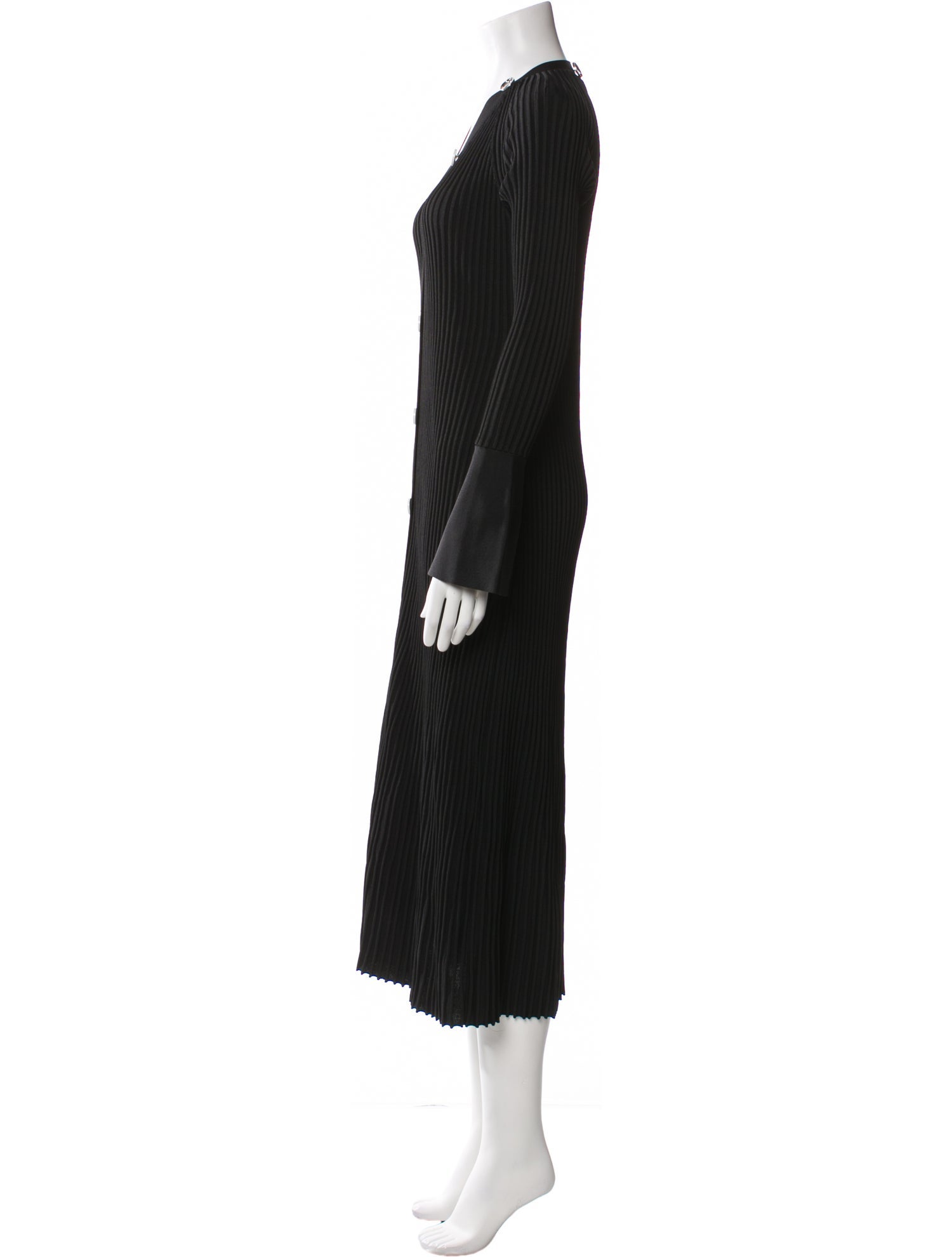 Proenza Schouler V-Neck Long Dress