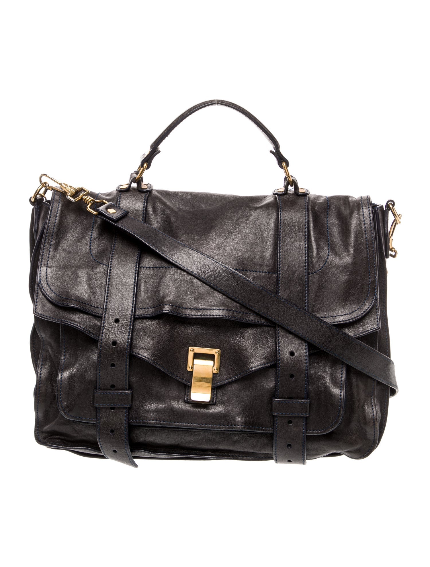 Proenza Schouler Leather Top Handle Bag