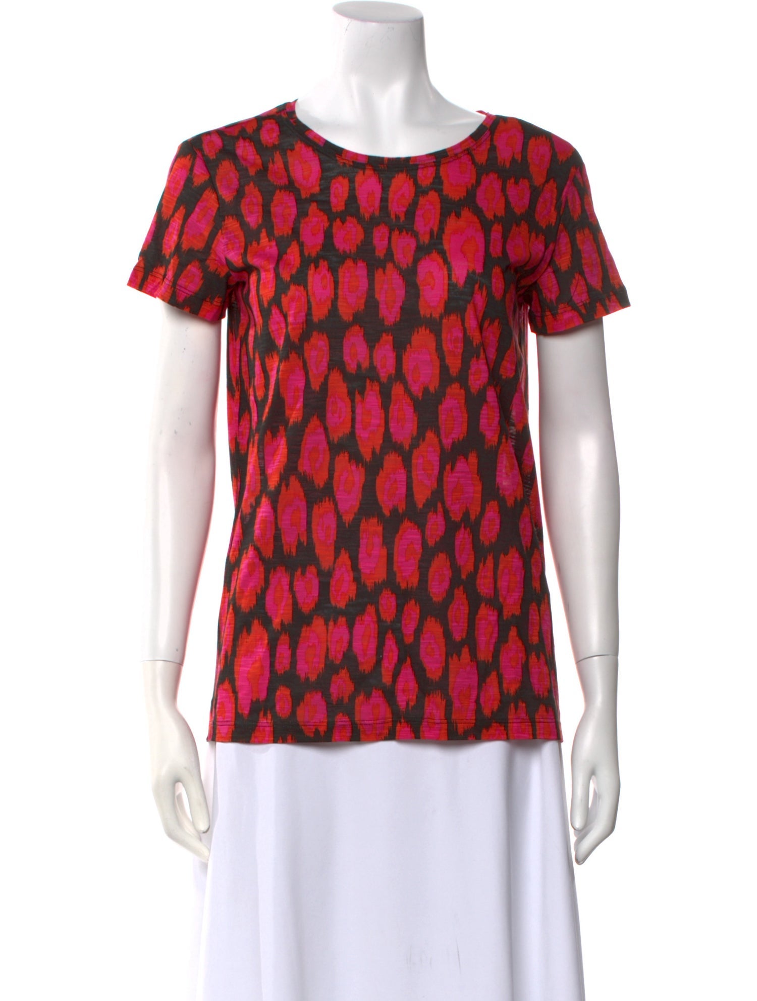 Proenza Schouler Printed Scoop Neck T-Shirt