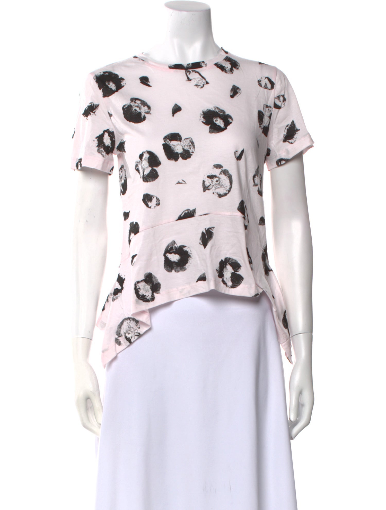 Proenza Schouler Printed Crew Neck T-Shirt