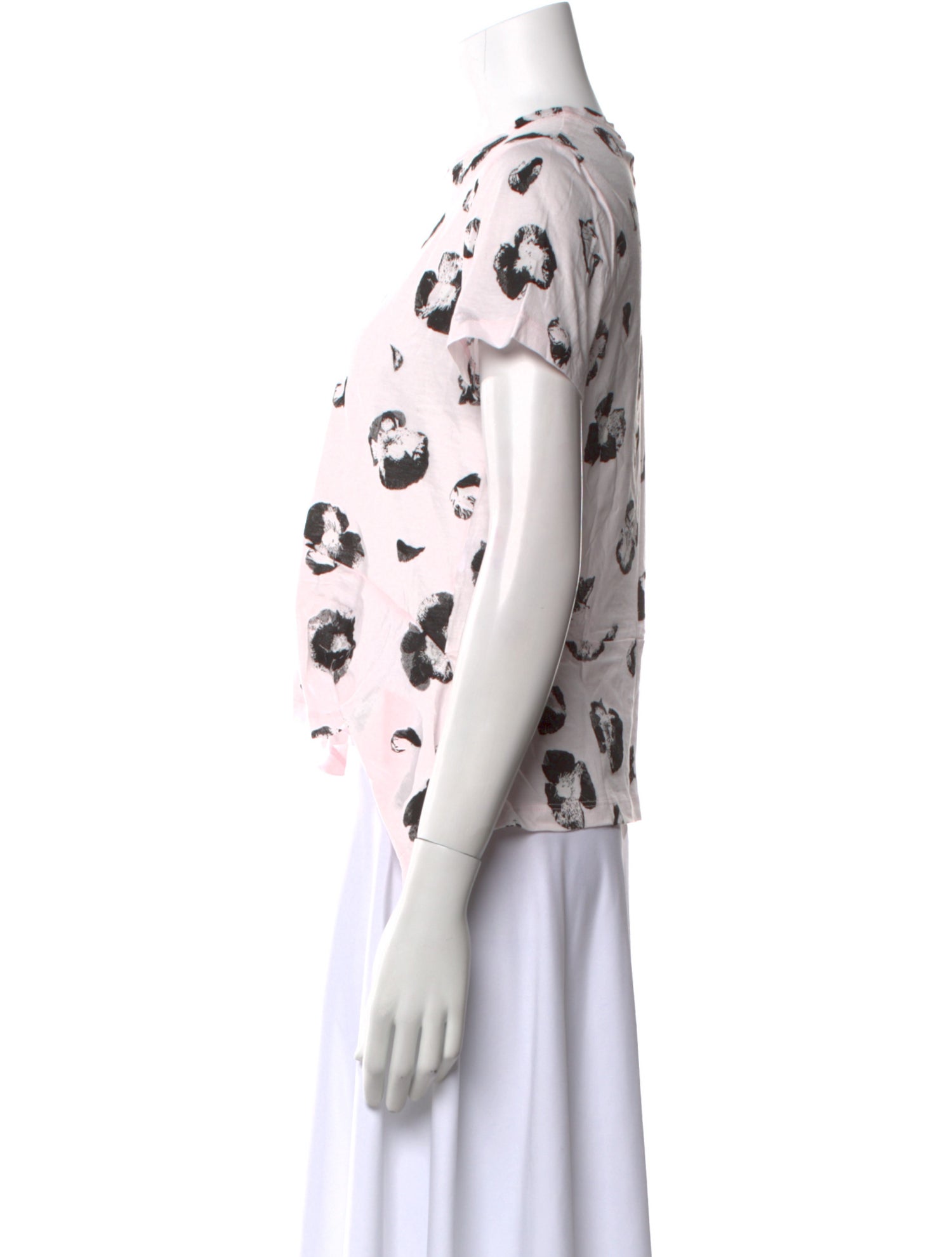 Proenza Schouler Printed Crew Neck T-Shirt