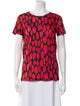 Proenza Schouler Printed Crew Neck T-Shirt