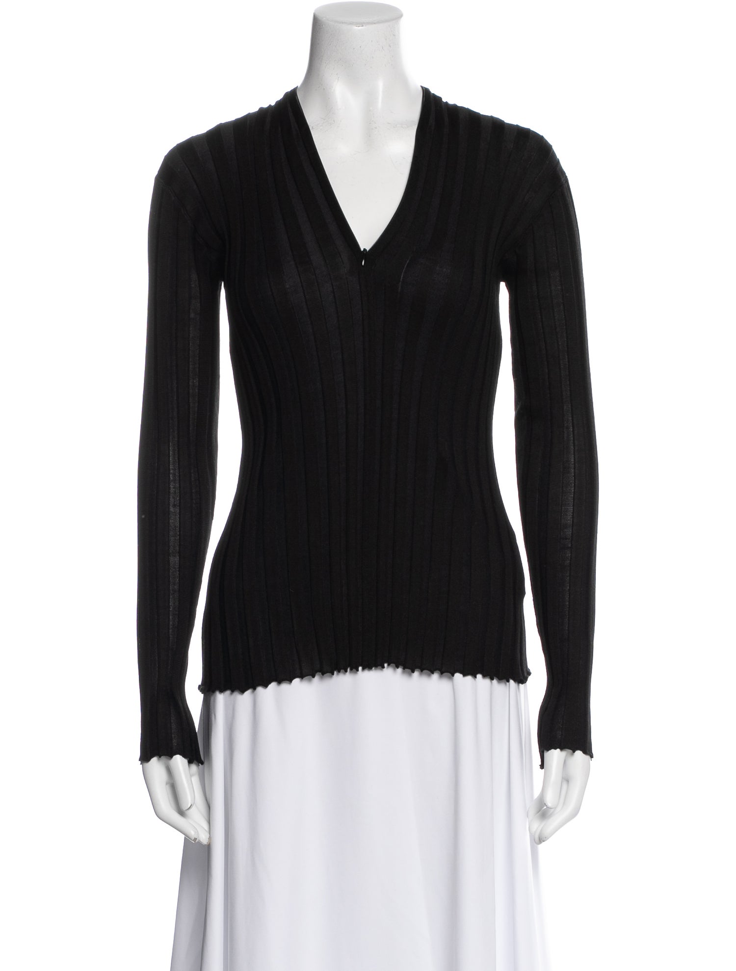 Proenza Schouler Silk V-Neck Top w/ Tags