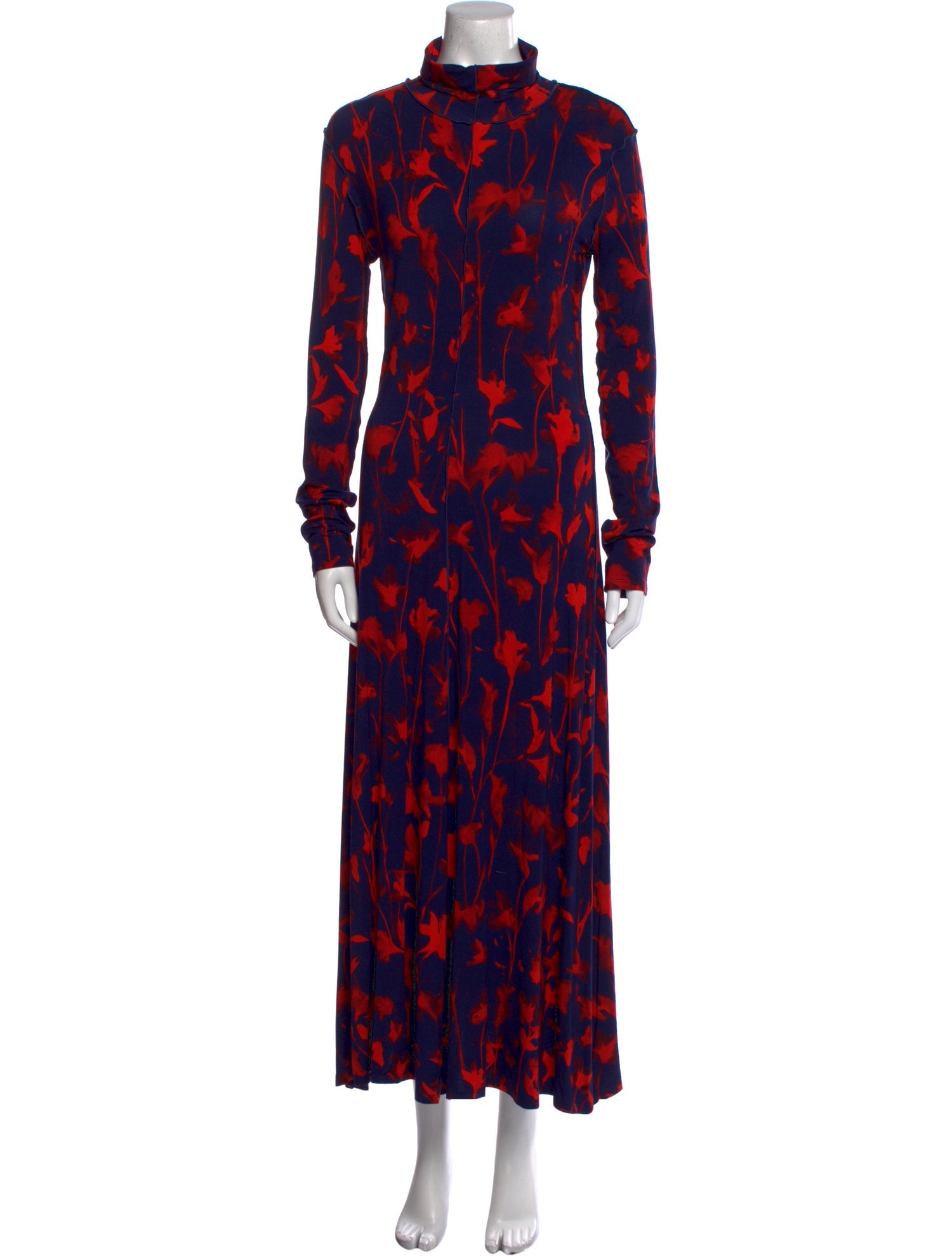 Proenza Schouler White Label Printed Long Dress