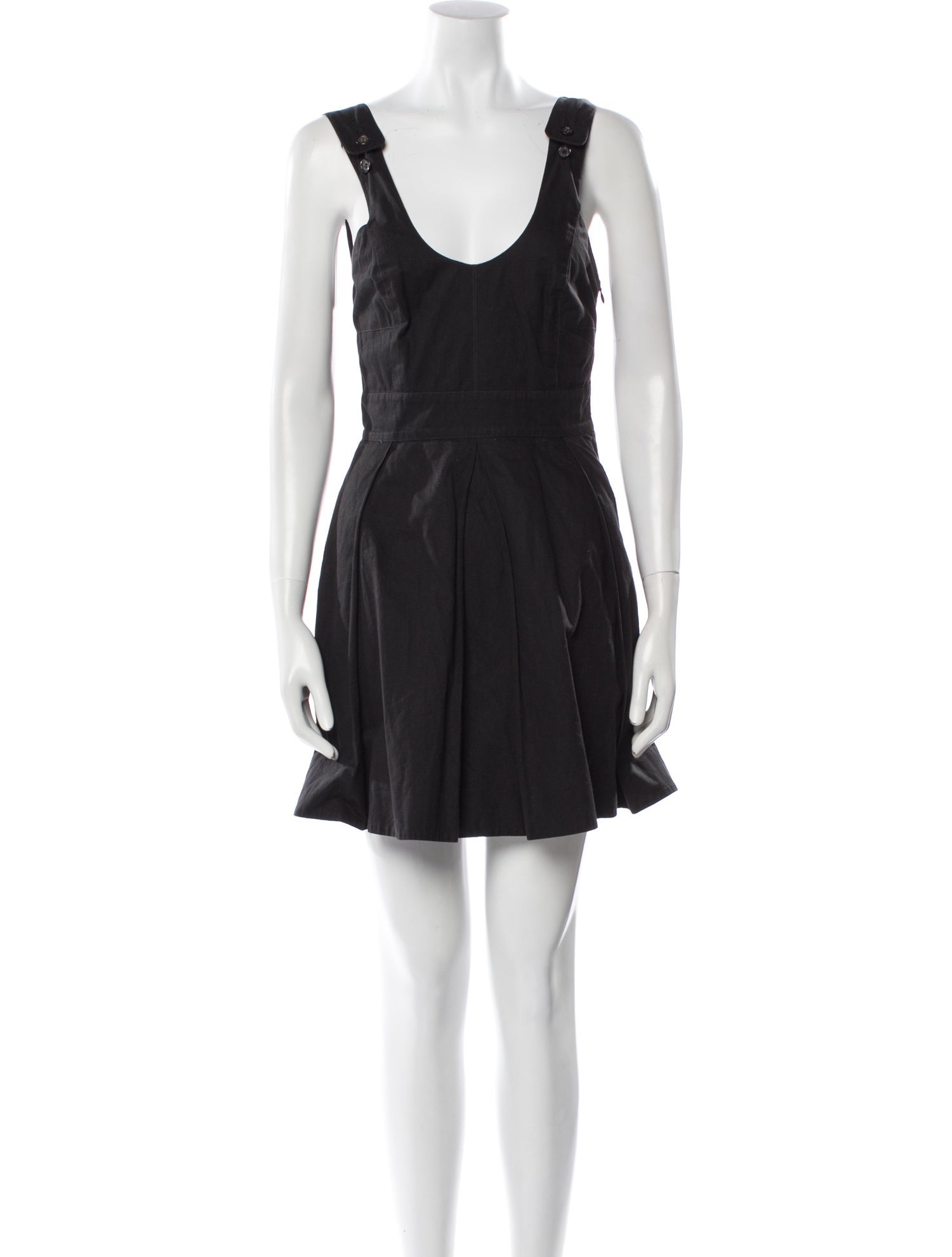 Proenza Schouler Scoop Neck Mini Dress