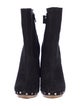 Proenza Schouler Suede Studded Accents Boots