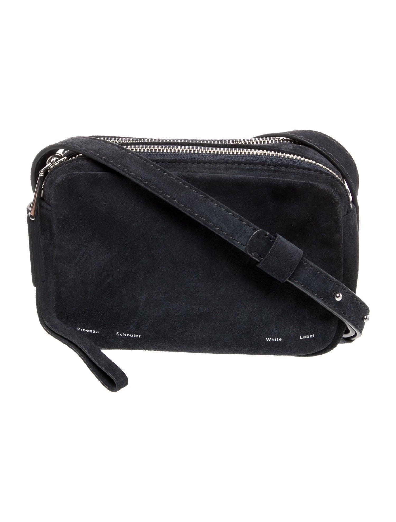 Proenza Schouler White Label Suede Crossbody Bag Vintage