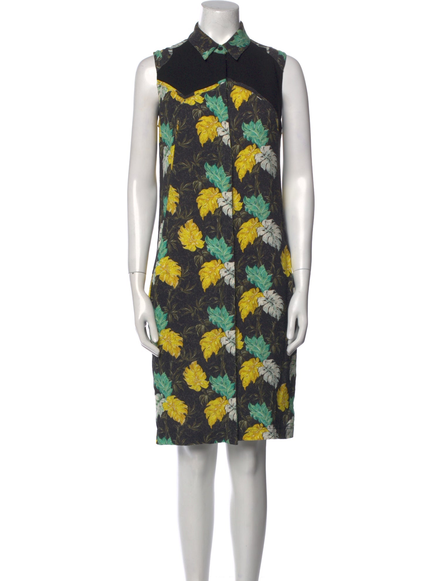Proenza Schouler Printed Knee-Length Dress