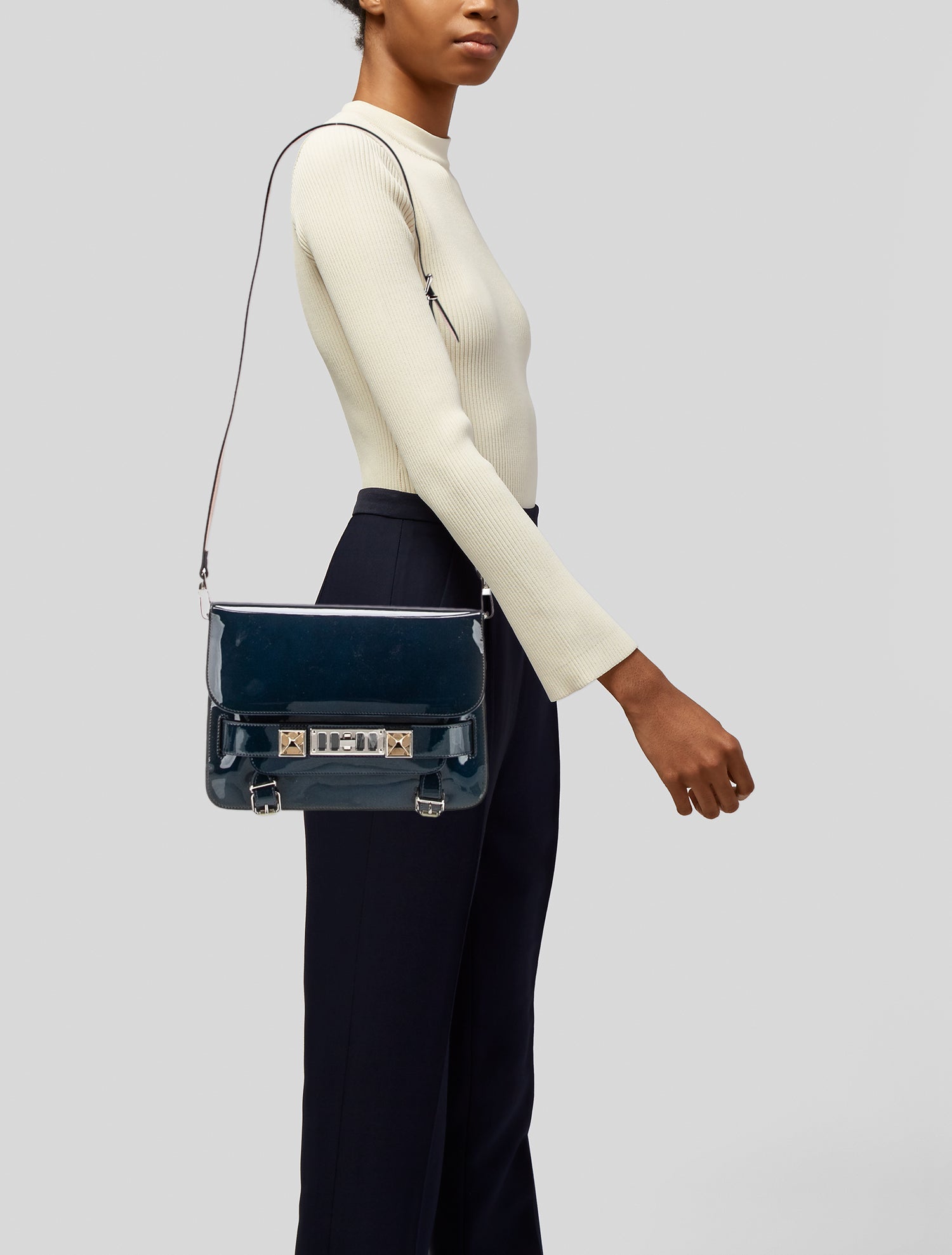 Proenza Schouler Patent Leather Crossbody Bag