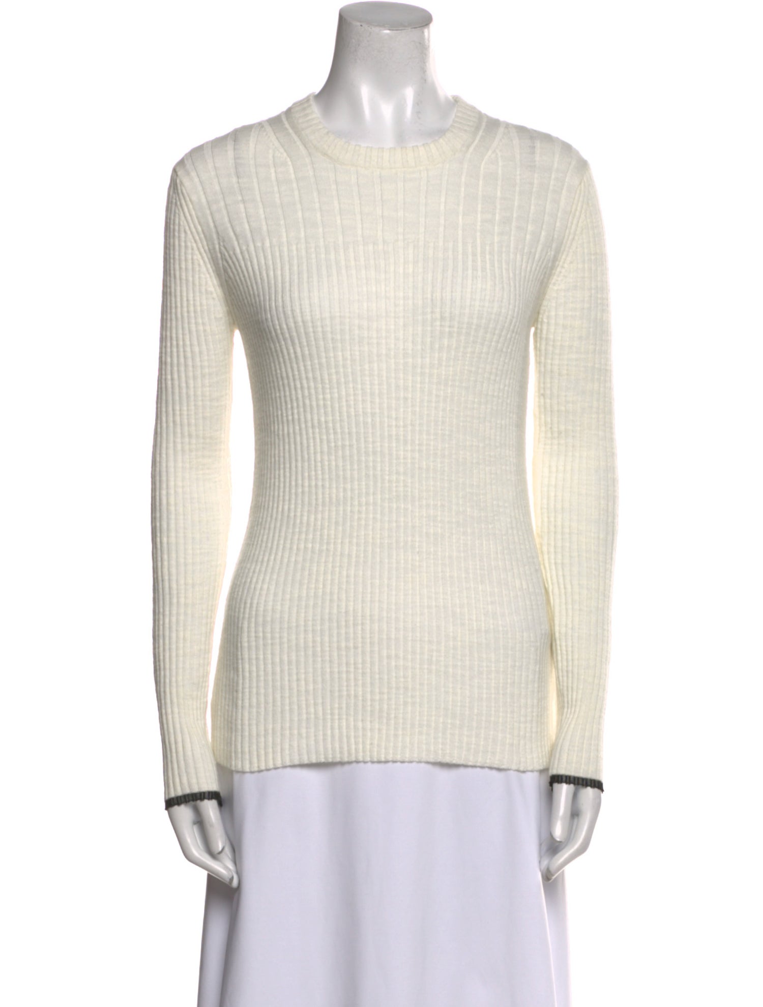 Proenza Schouler White Label Crew Neck Long Sleeve Top