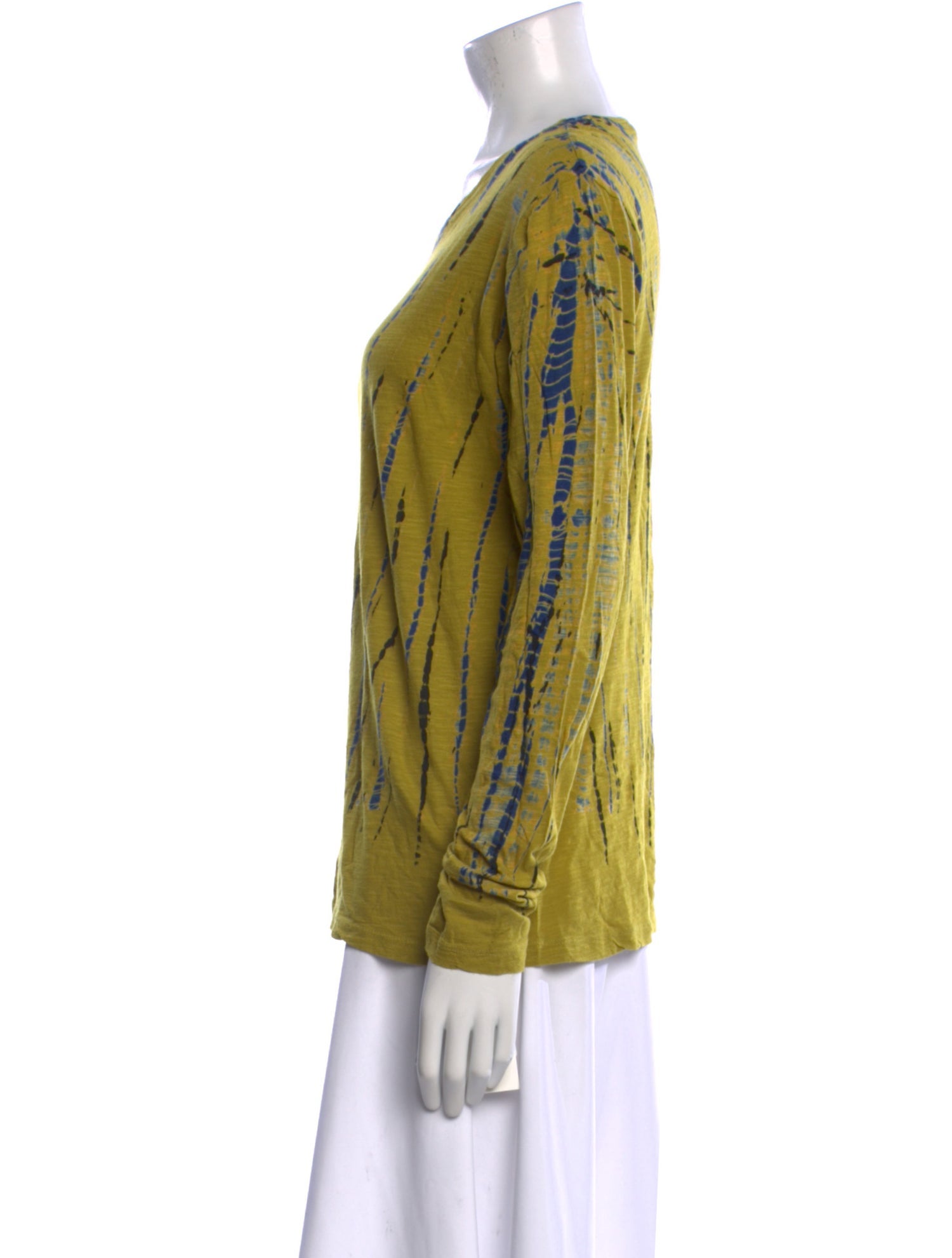 Proenza Schouler Printed Scoop Neck Sweatshirt