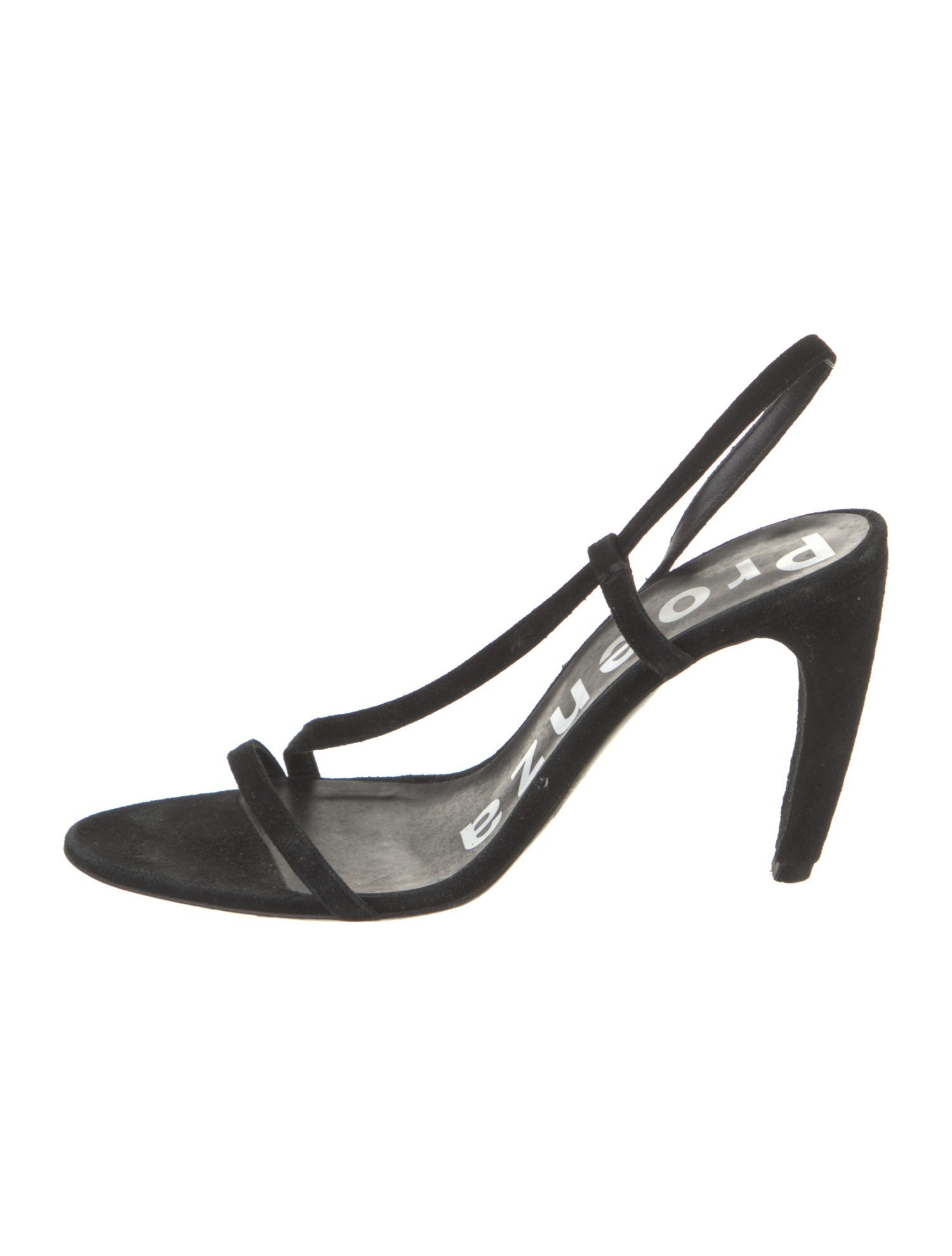 Proenza Schouler Suede Slingback Sandals