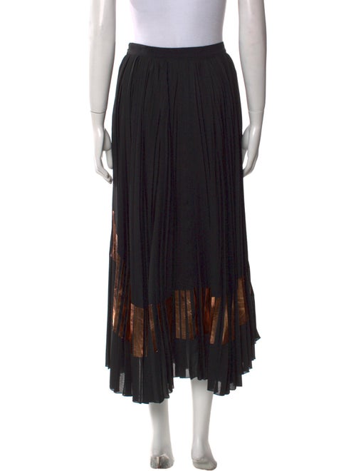 Proenza Schouler Striped Midi Length Skirt