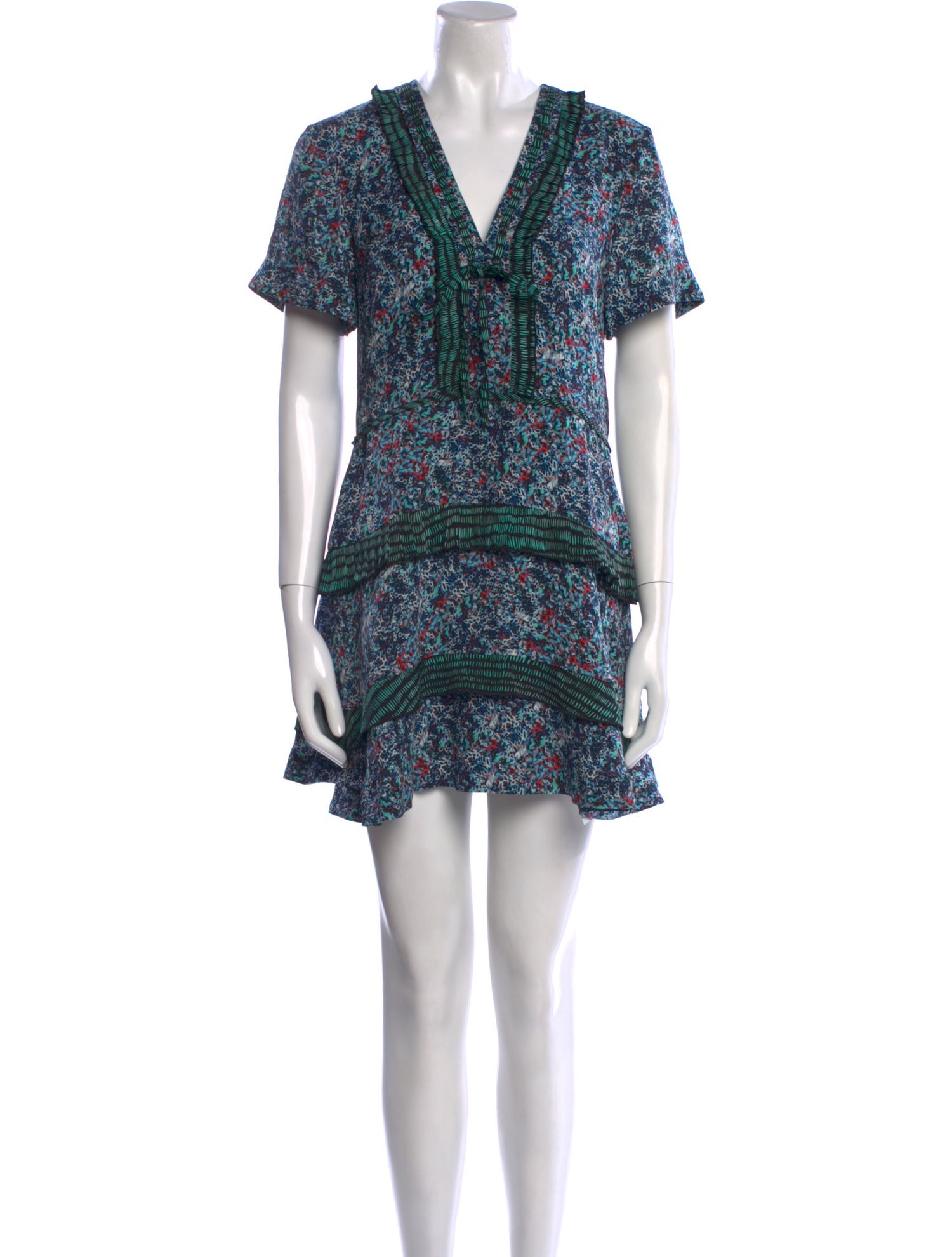 Proenza Schouler Silk Mini Dress