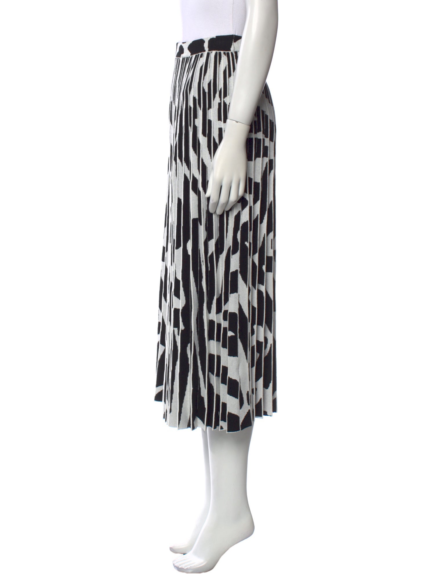 Proenza Schouler Printed Midi Length Skirt