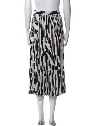 Proenza Schouler Printed Midi Length Skirt