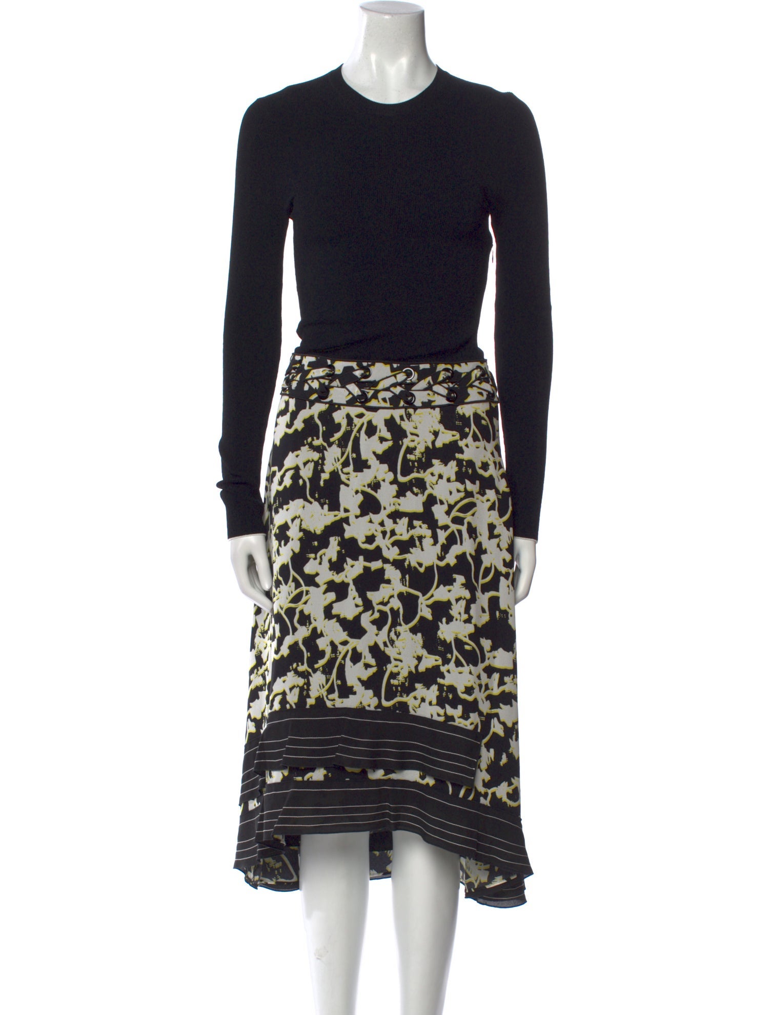 Proenza Schouler Silk Midi Length Dress