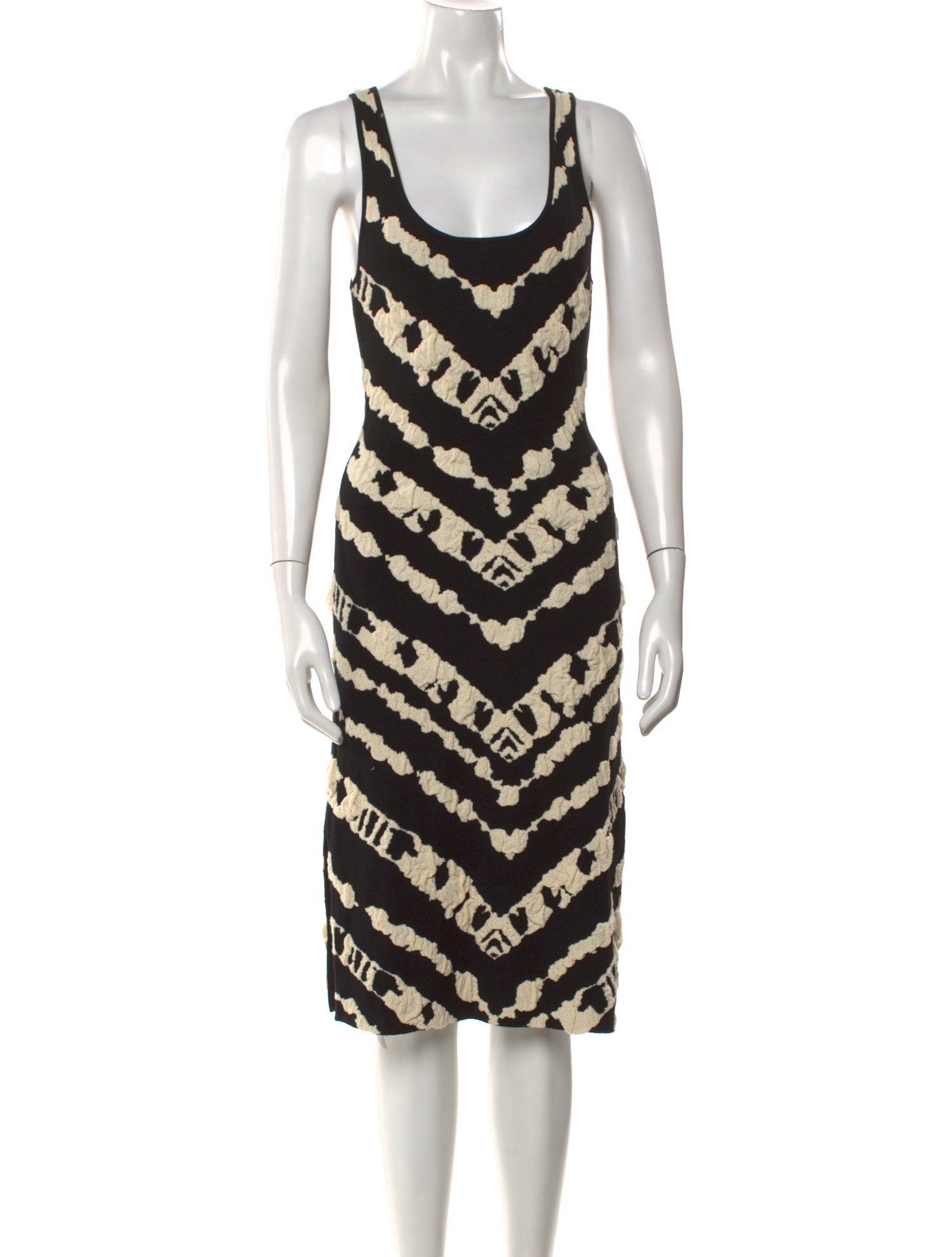 Proenza Schouler Printed Midi Length Dress