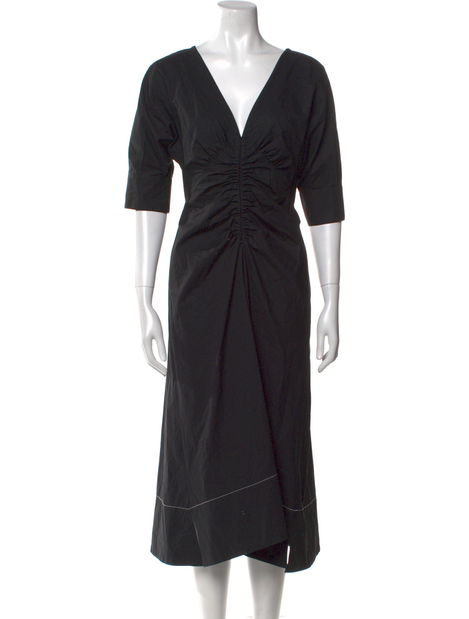 Proenza Schouler V-Neck Long Dress