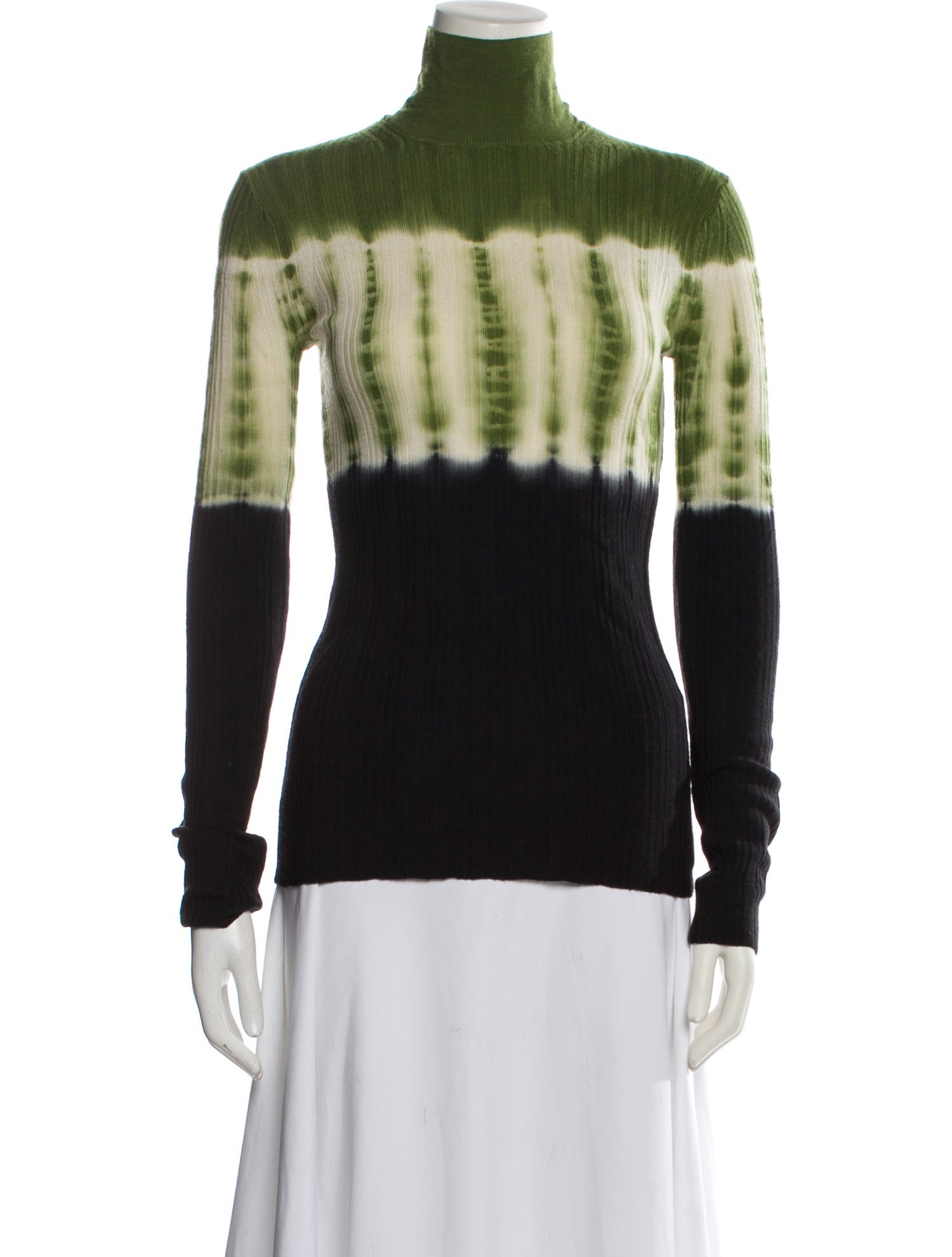 Proenza Schouler Wool Tie-Dye Print Top