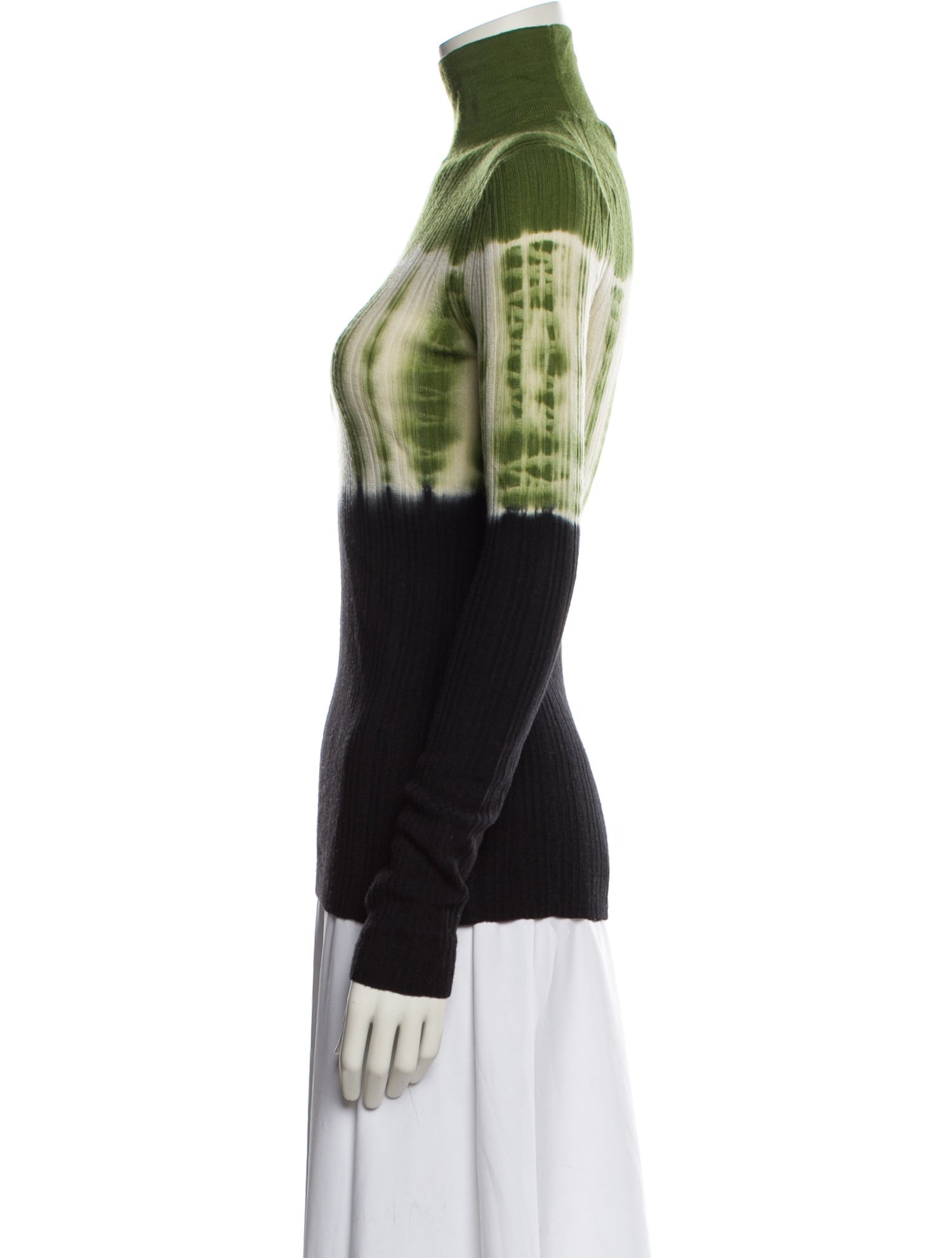 Proenza Schouler Wool Tie-Dye Print Top