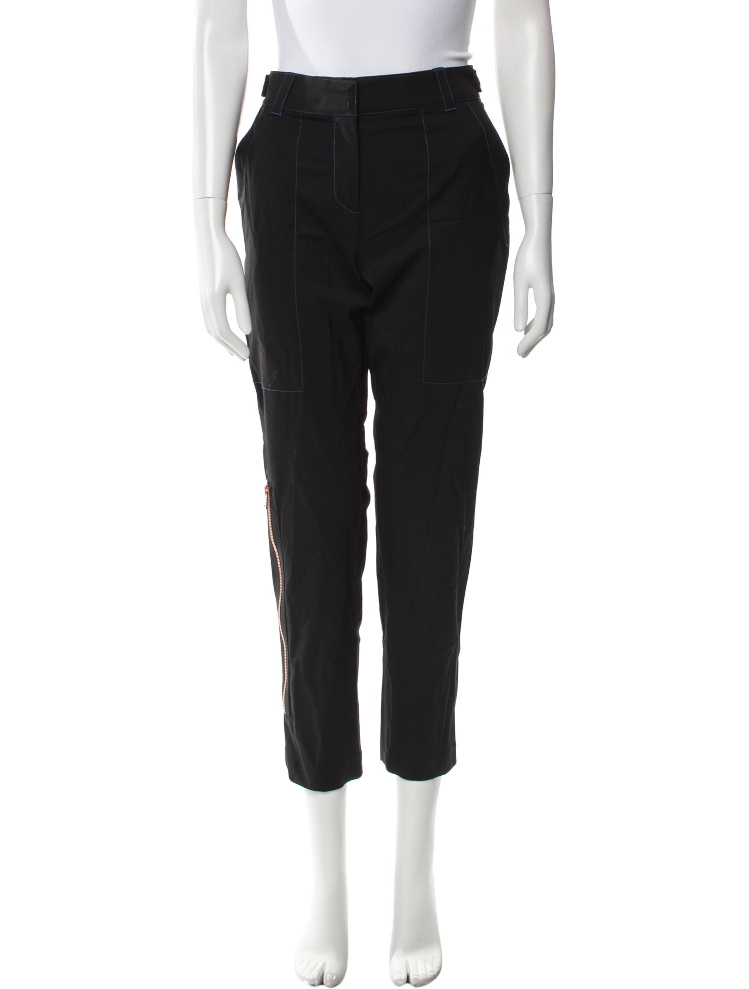 Proenza Schouler Wool Straight Leg Pants