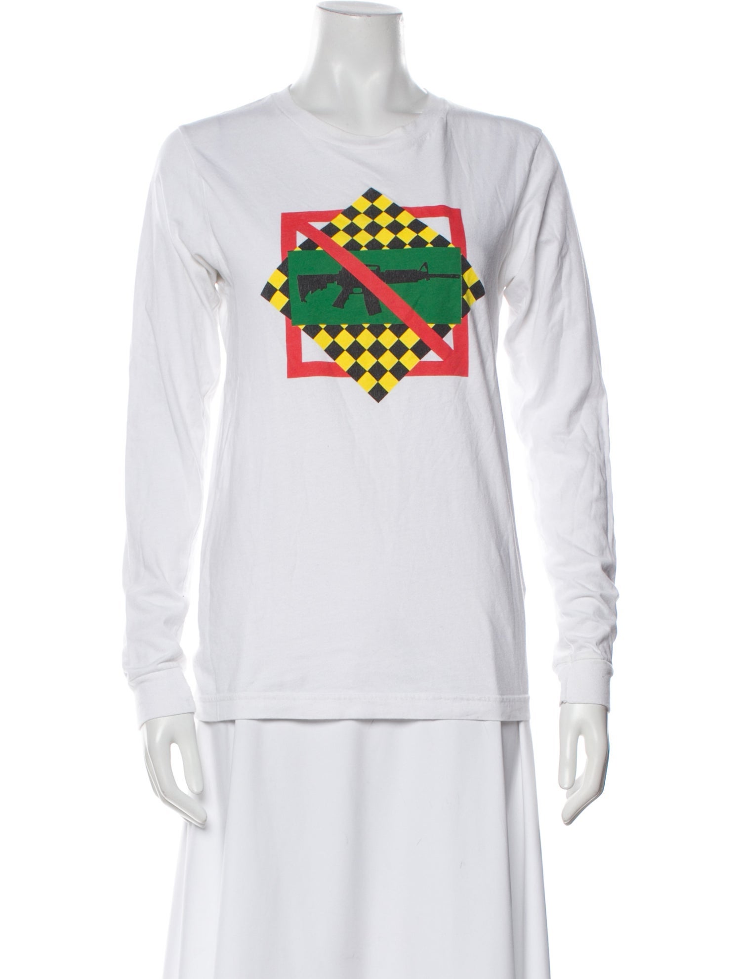 Proenza Schouler Graphic Print Crew Neck Sweatshirt