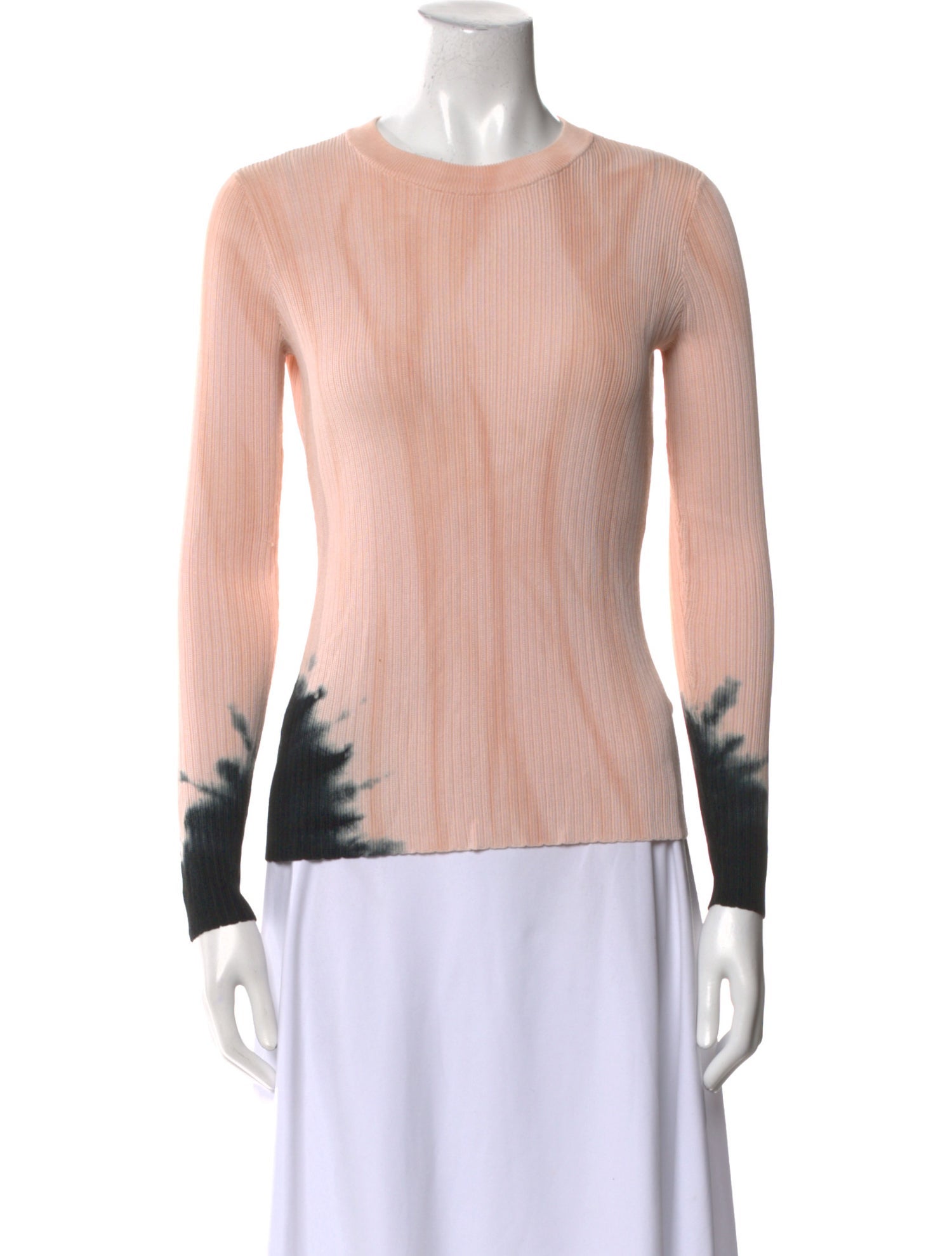 Proenza Schouler Tie-Dye Print Crew Neck Top