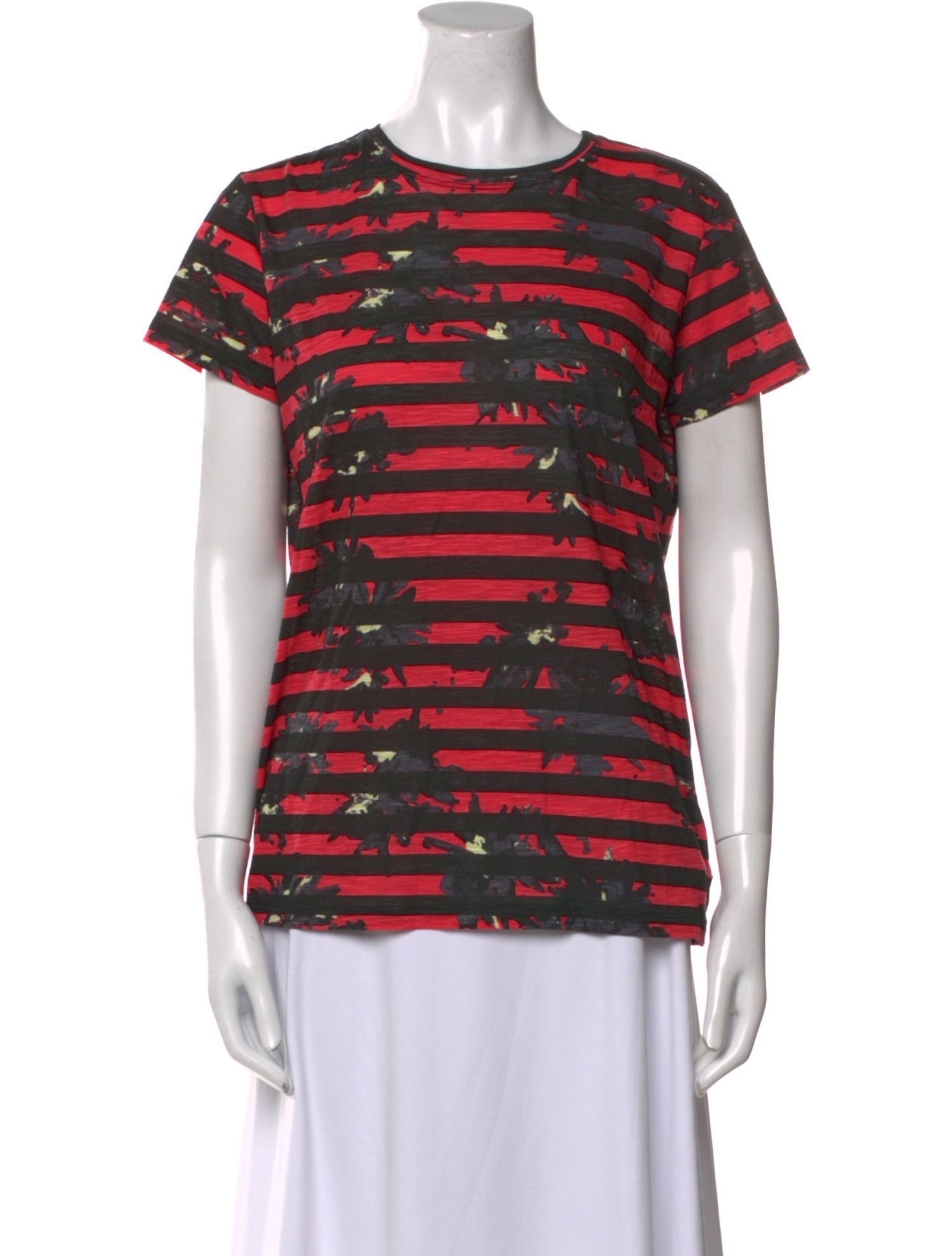 Proenza Schouler Striped Crew Neck T-Shirt w/ Tags