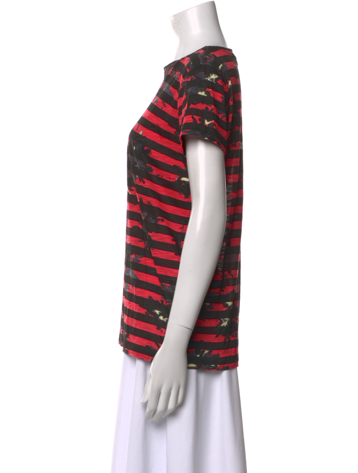 Proenza Schouler Striped Crew Neck T-Shirt w/ Tags