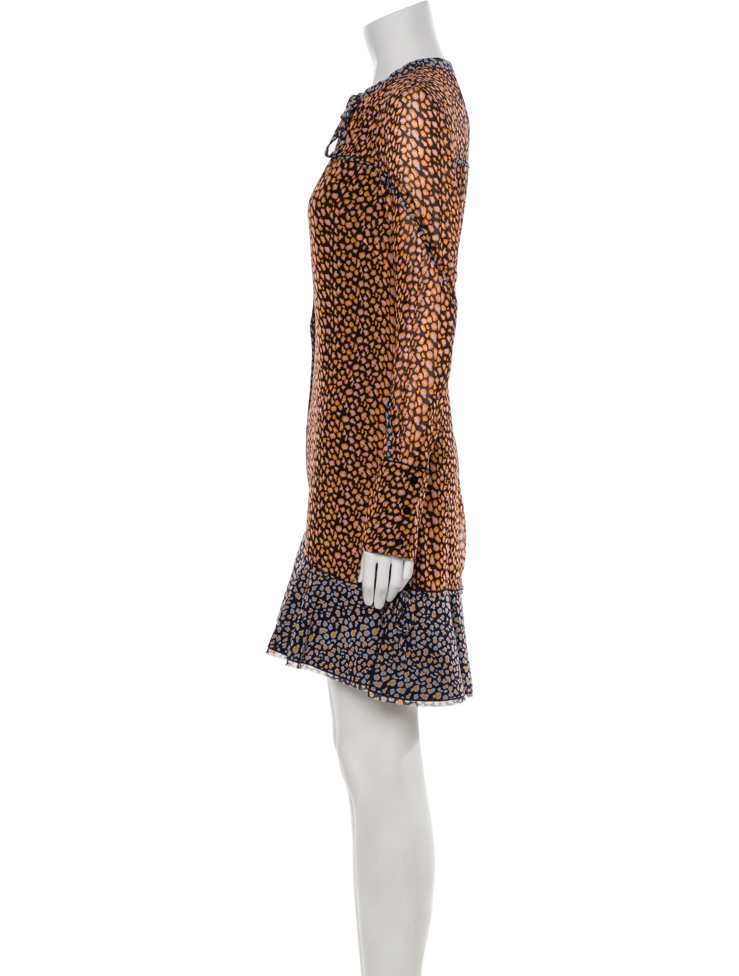 Proenza Schouler Silk Mini Dress