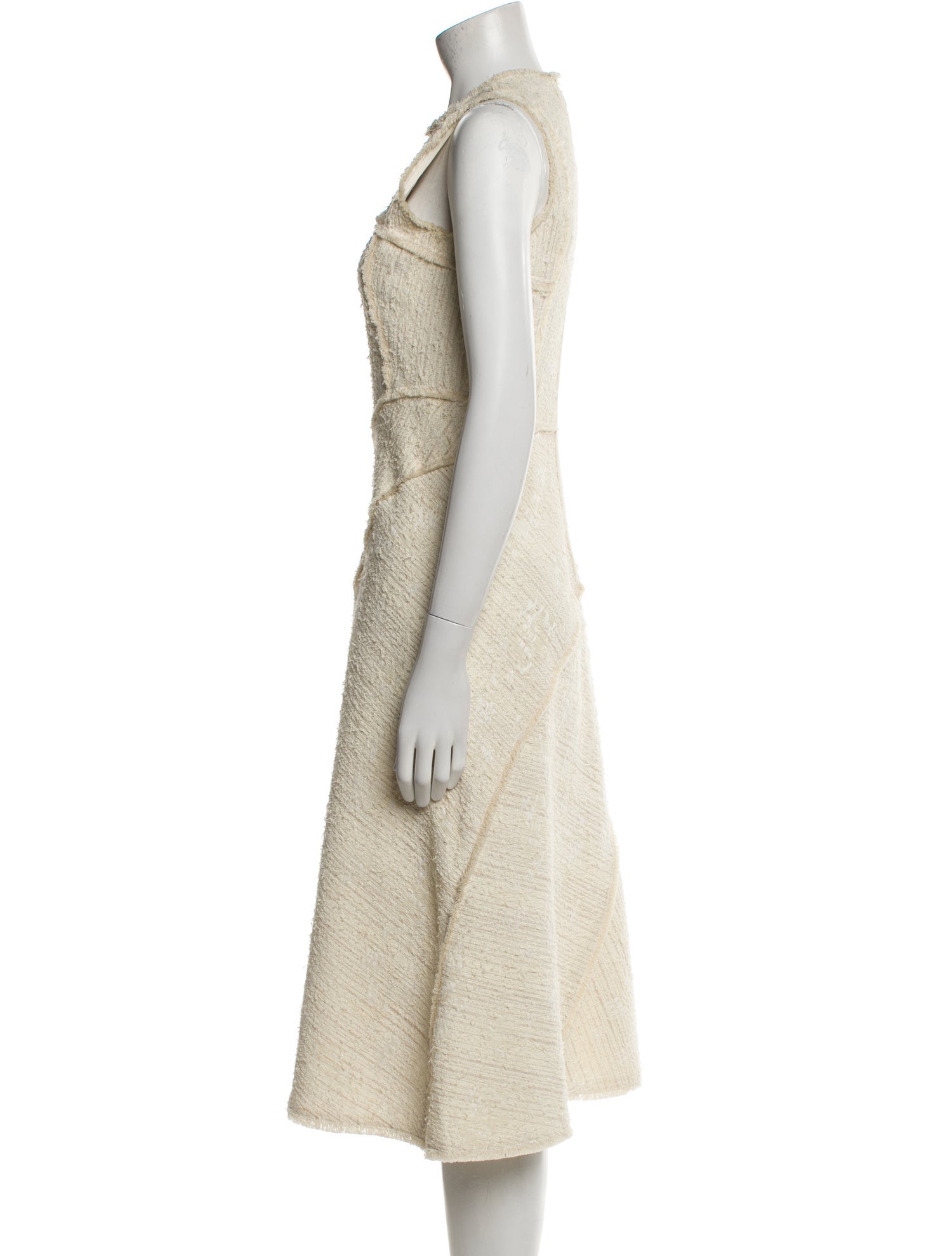 Proenza Schouler Crew Neck Midi Length Dress