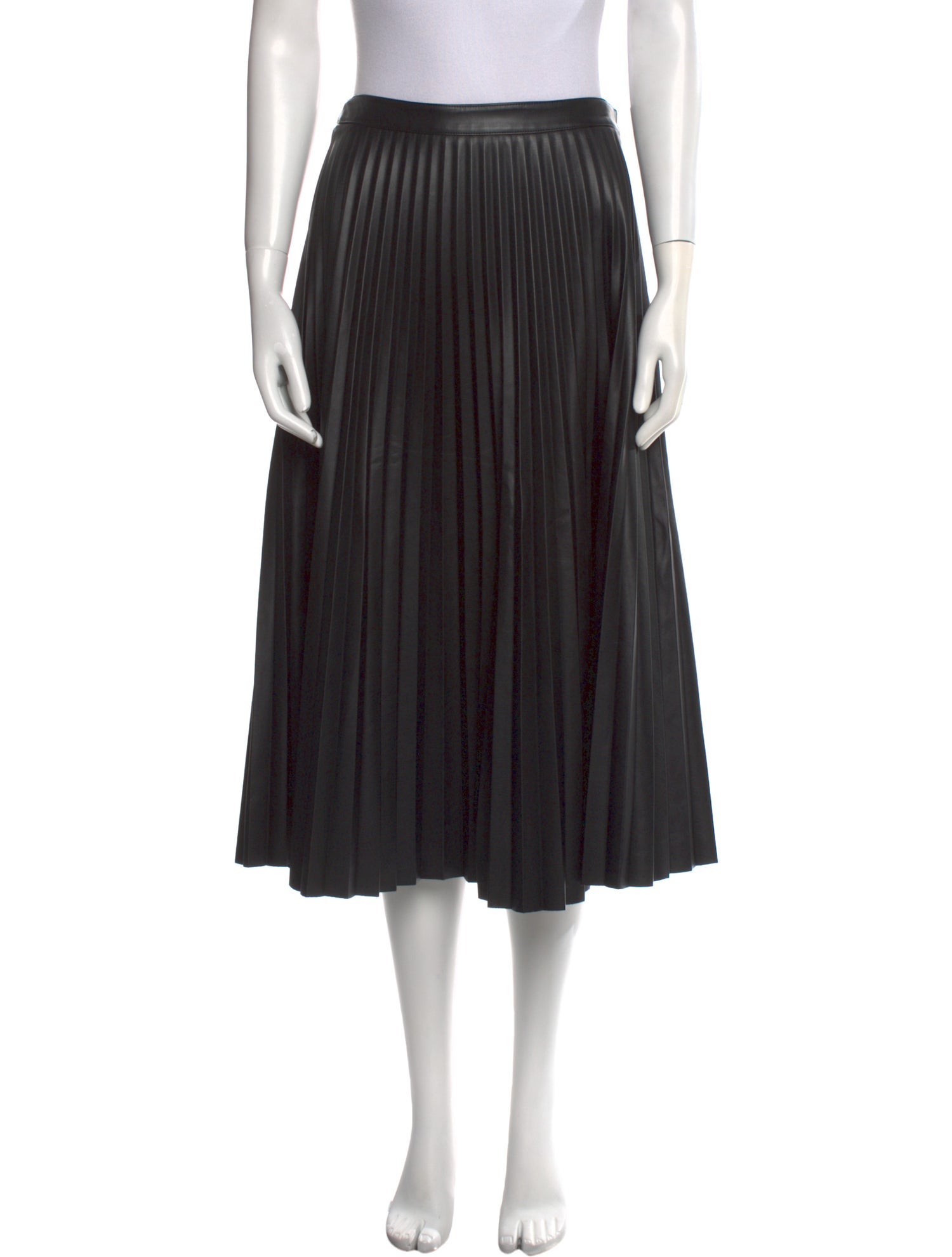 Proenza Schouler Raw-Edge Trim Midi Length Skirt