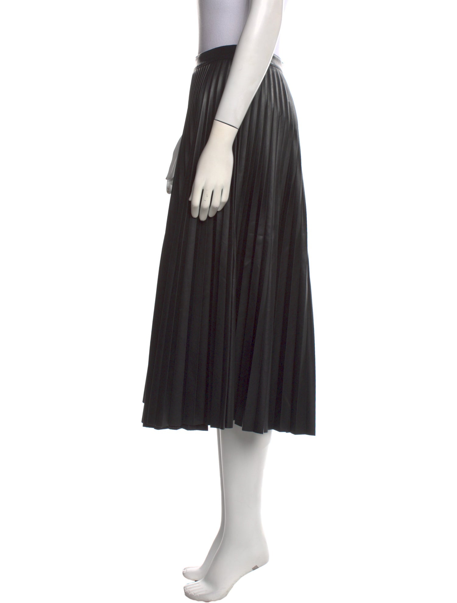 Proenza Schouler Raw-Edge Trim Midi Length Skirt