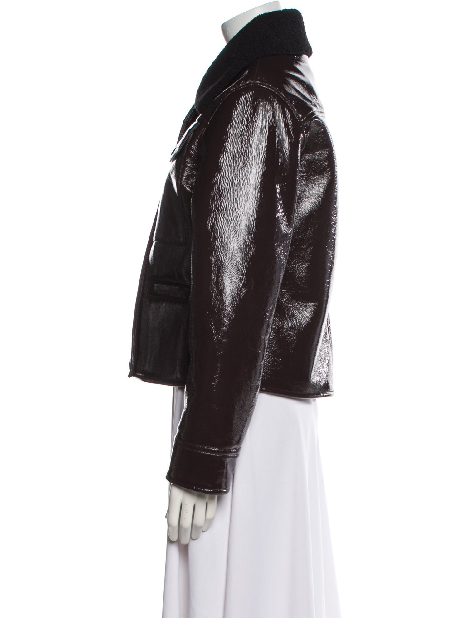 Proenza Schouler Faux Leather Biker Jacket