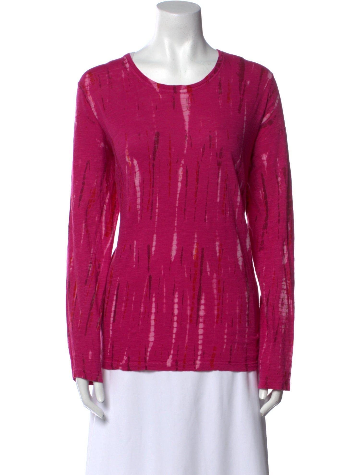 Proenza Schouler Scoop Neck Long Sleeve Blouse