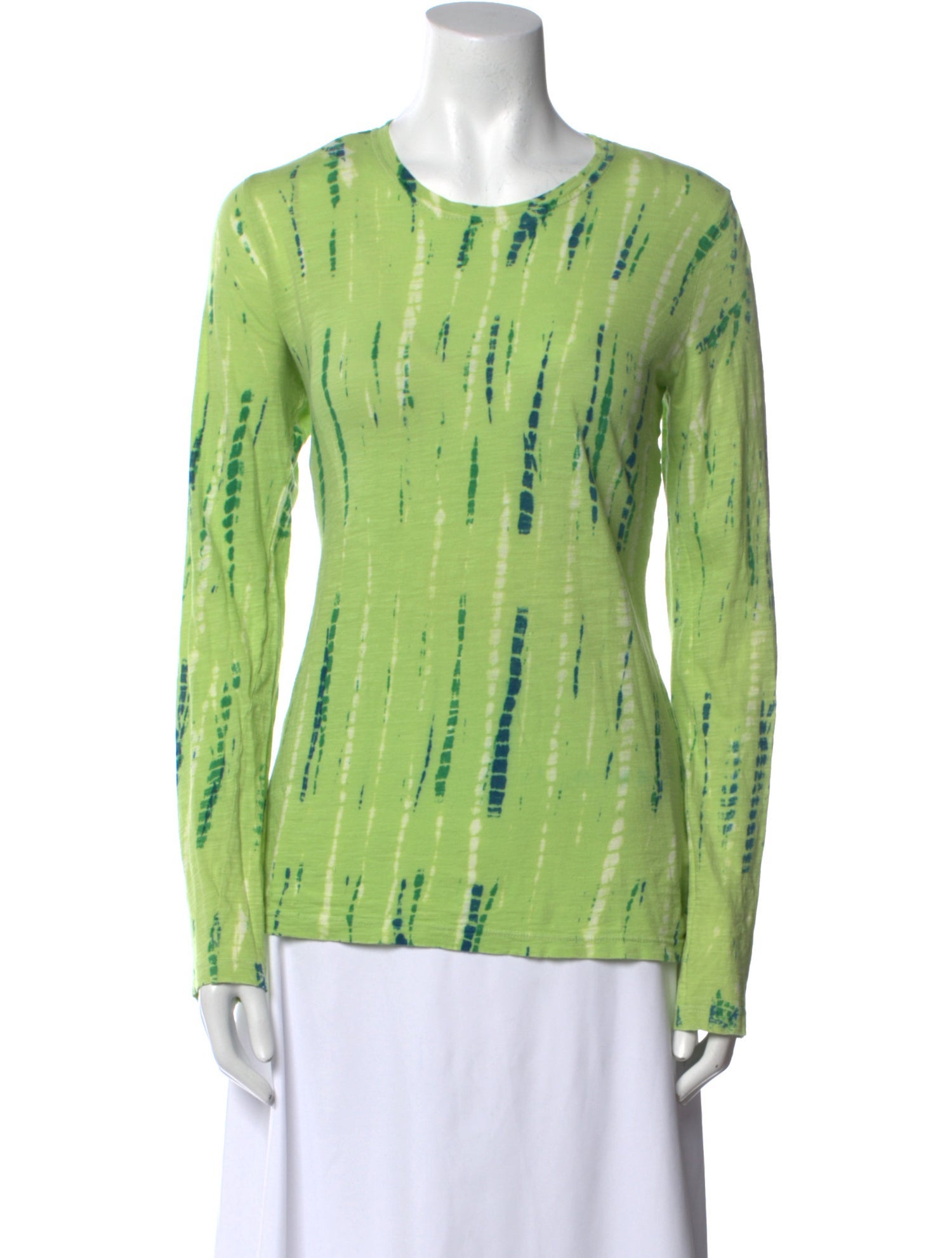 Proenza Schouler Tie-Dye Print Crew Neck Sweatshirt