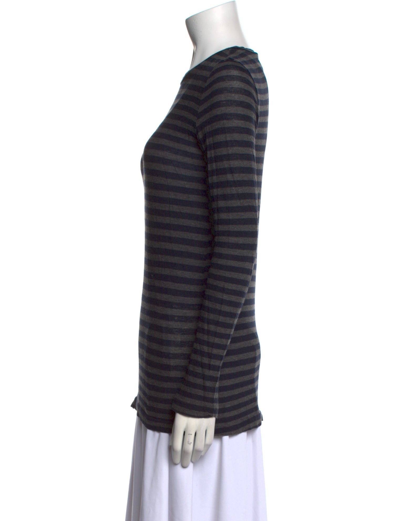 Proenza Schouler Striped Crew Neck T-Shirt
