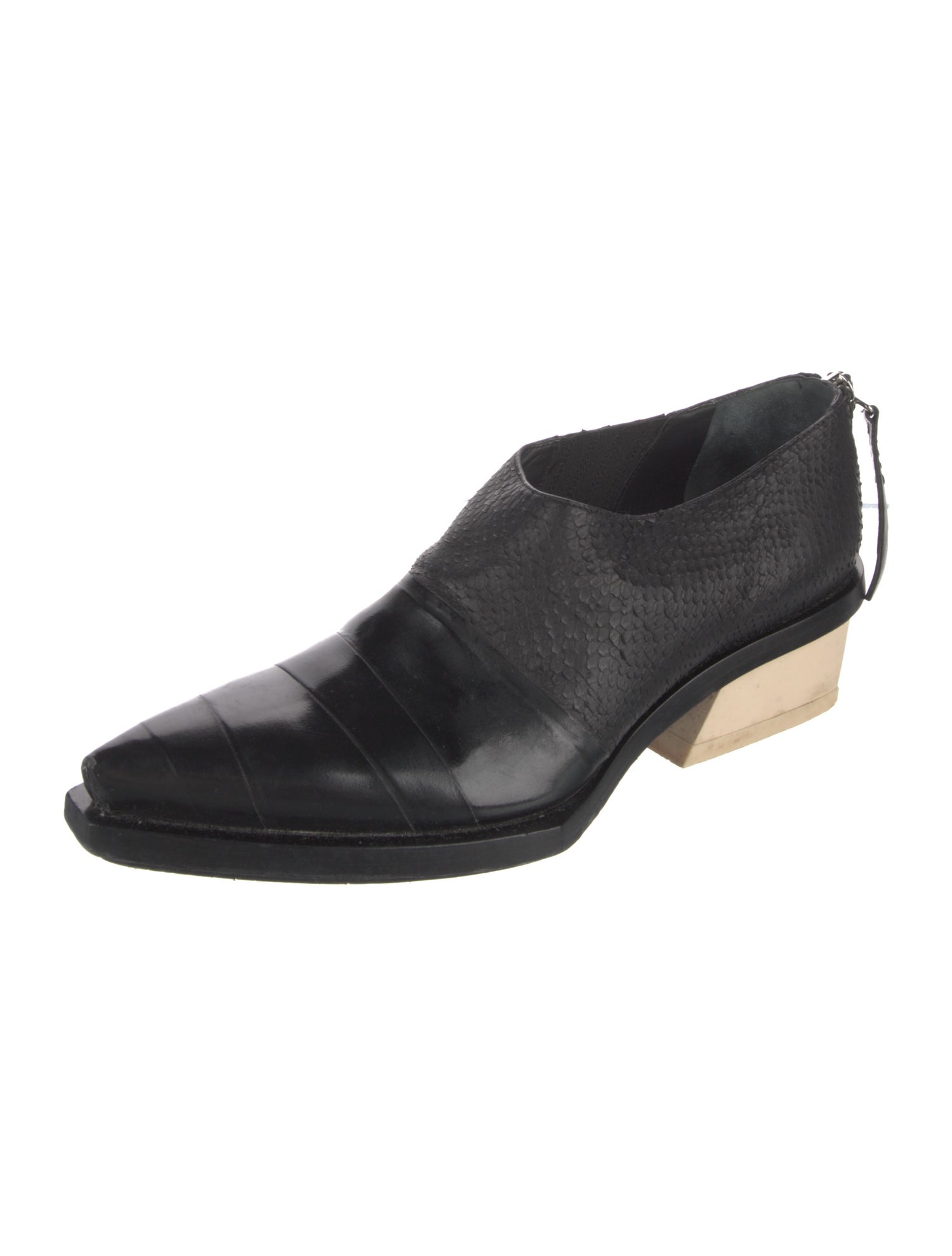 Proenza Schouler Embossed Leather Oxfords